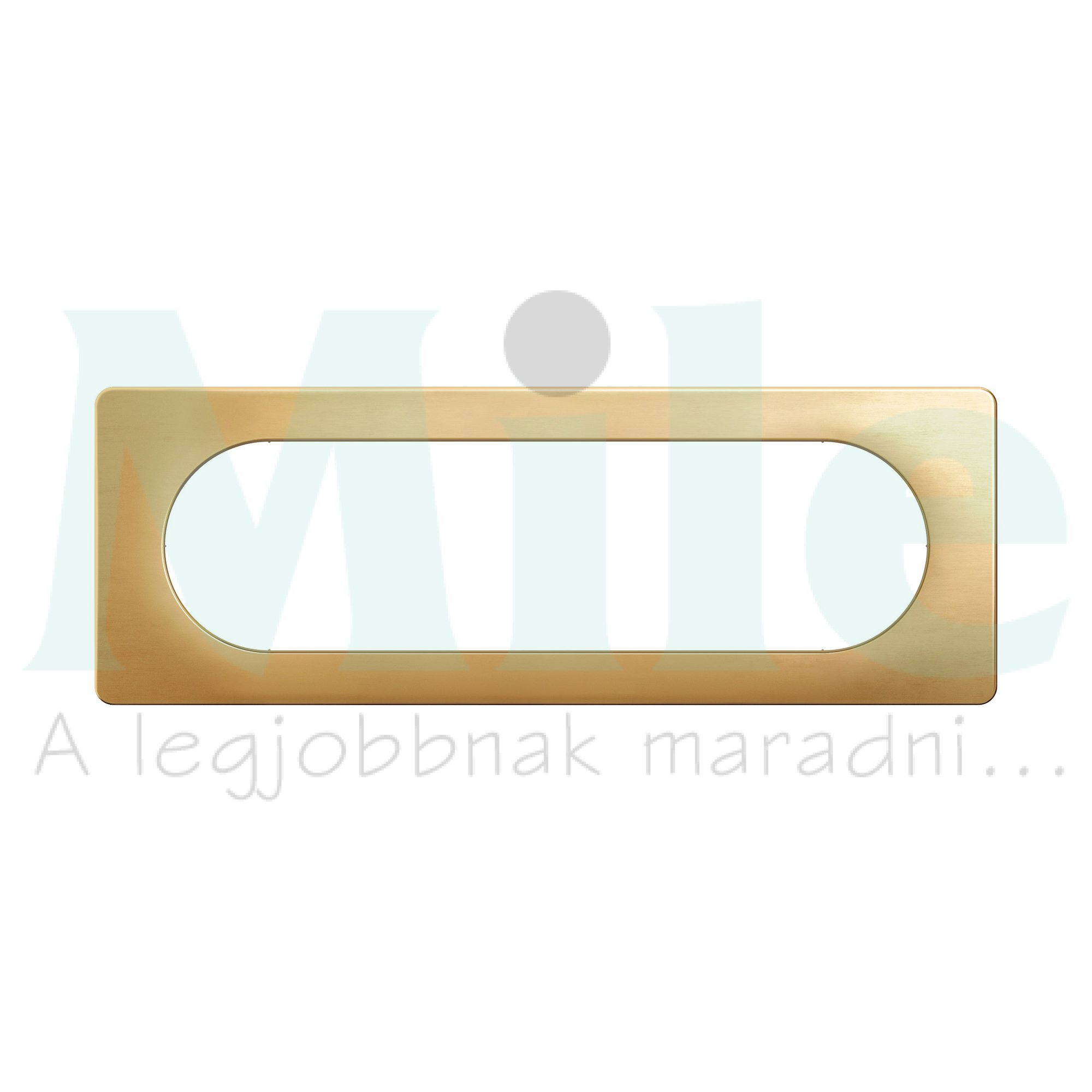 Céliane 6/8 modulos keret, selyemfényű réz