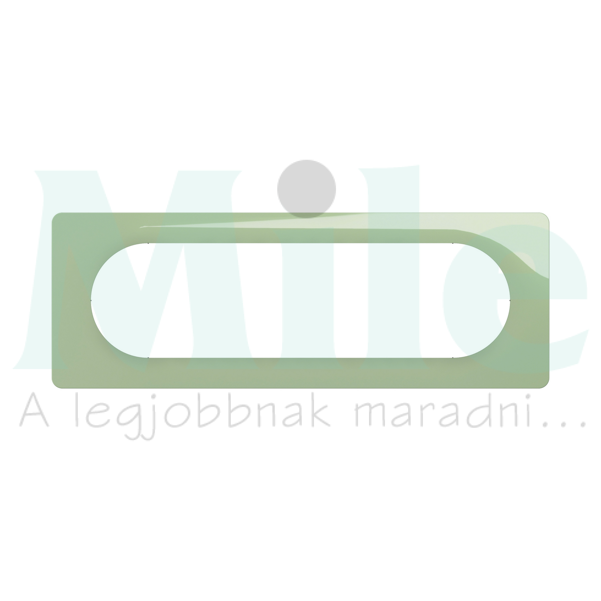 Céliane 6/8 modulos keret, szeladon zöld