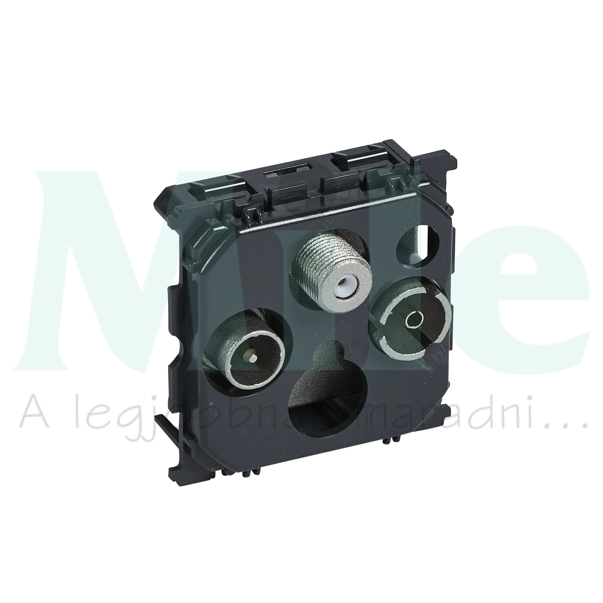 Céliane antenna aljzat TV-R-SAT süllyesztett 3-kimenet MM-végzáró 10dB/860MHz LEGRAND