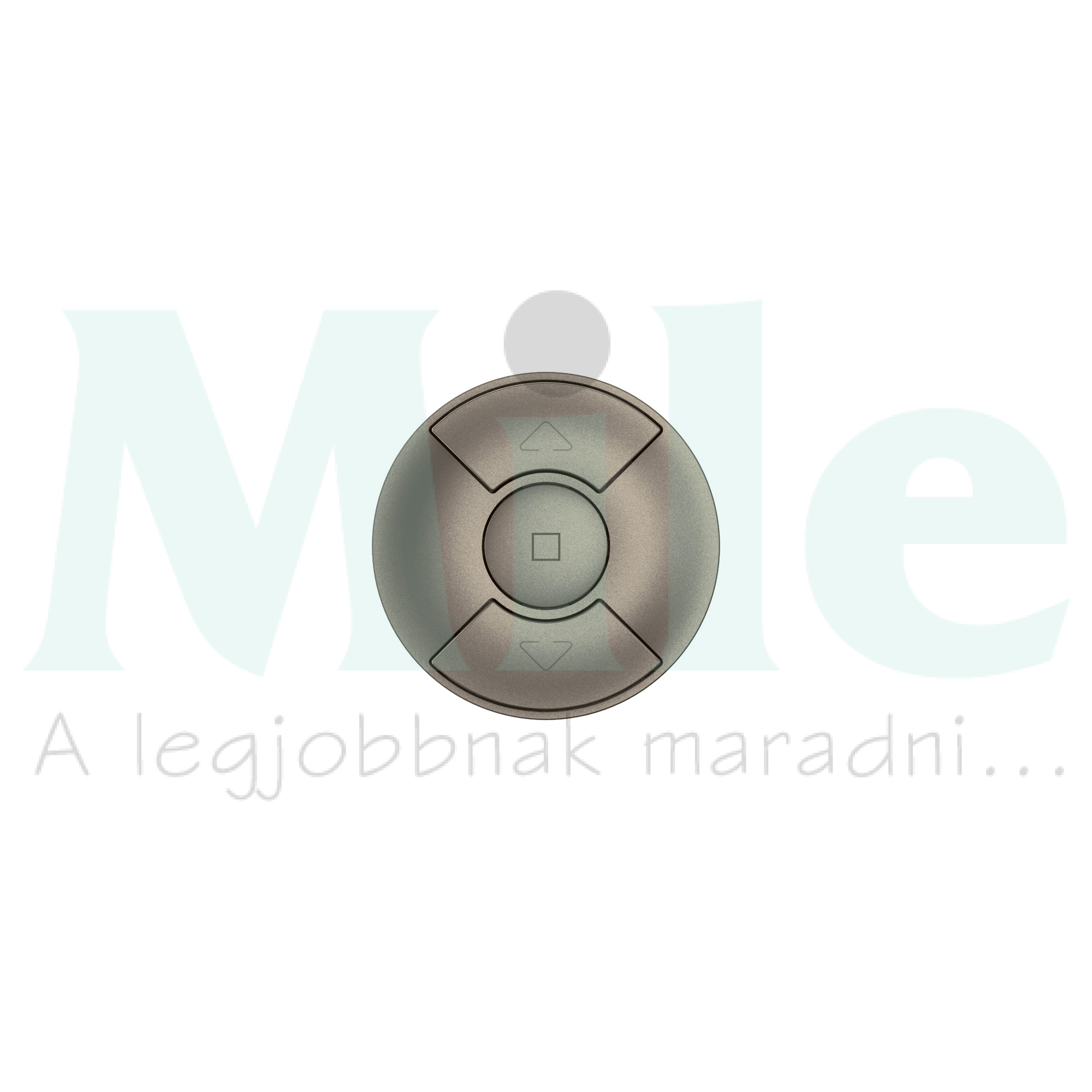 Céliane hotel redőnykapcsoló/N101 nyomó burkolat, titánium