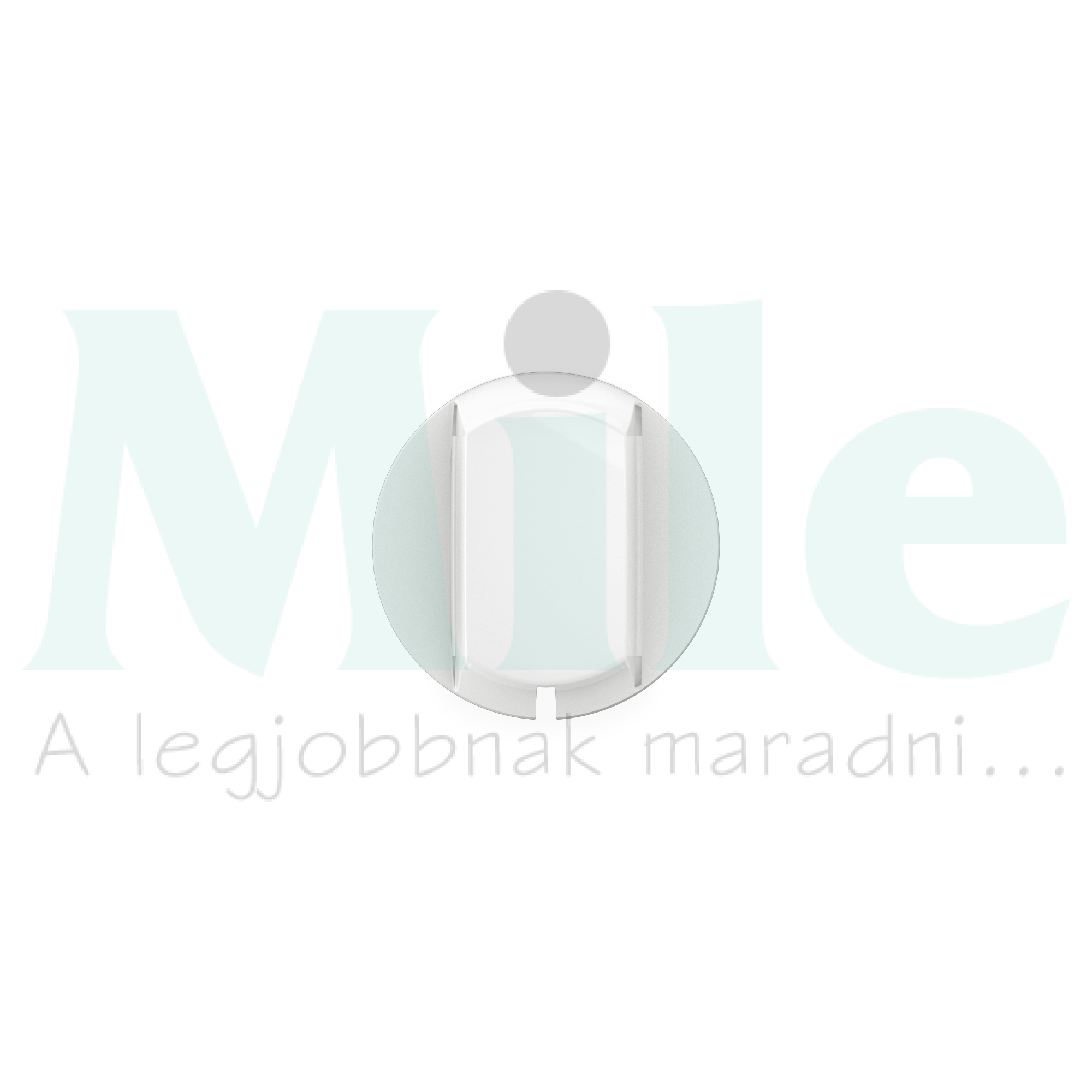 Céliane húzókapcsoló/N101 nyomó burkolat, fehér