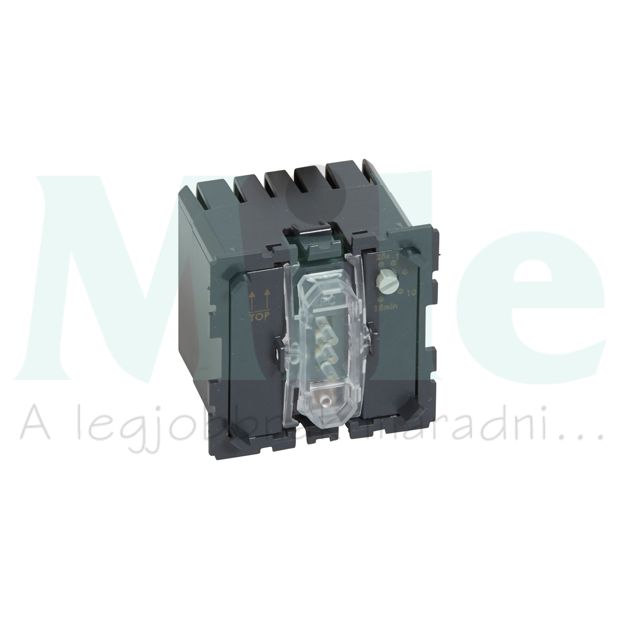 Céliane lépcsőházi N101 nyomó, 2 vezetékes, (25mp-15perc), 1800W (LED max. 200W ), mechanizmus