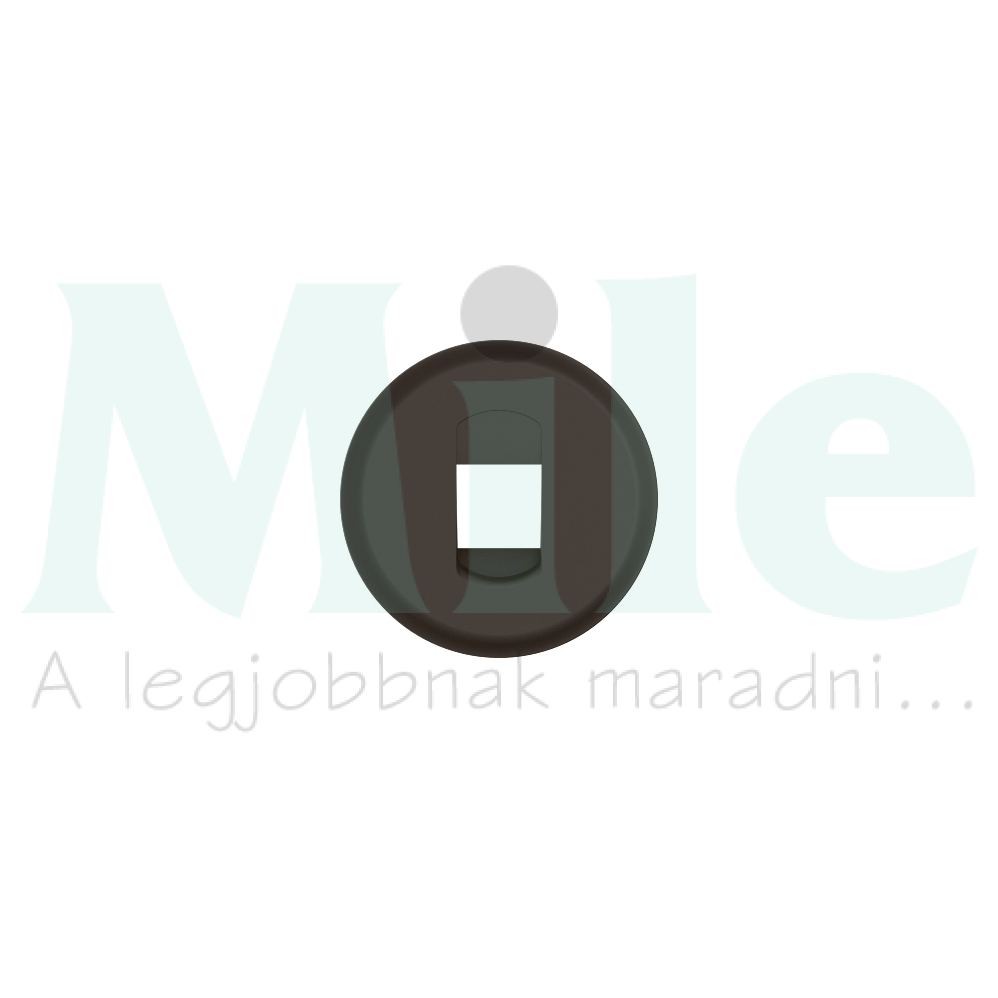 Céliane monó hangszóró csatlakozóaljzat, fekete