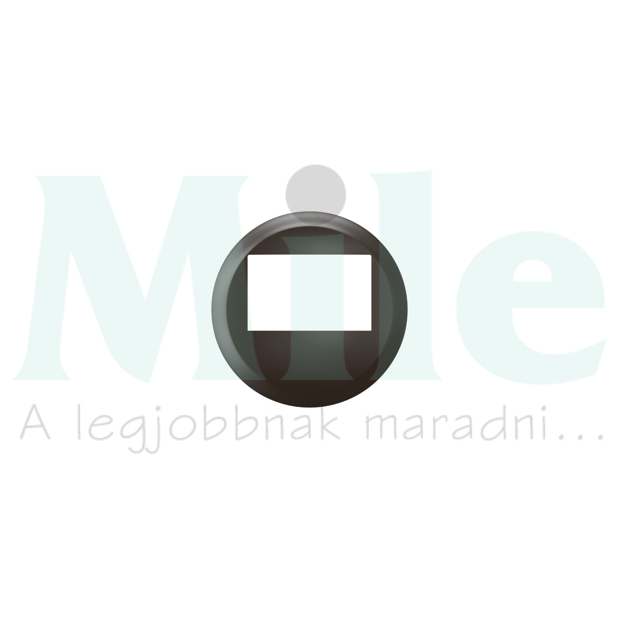 Céliane mozgásérzékelős kapcsoló burkolat, fekete