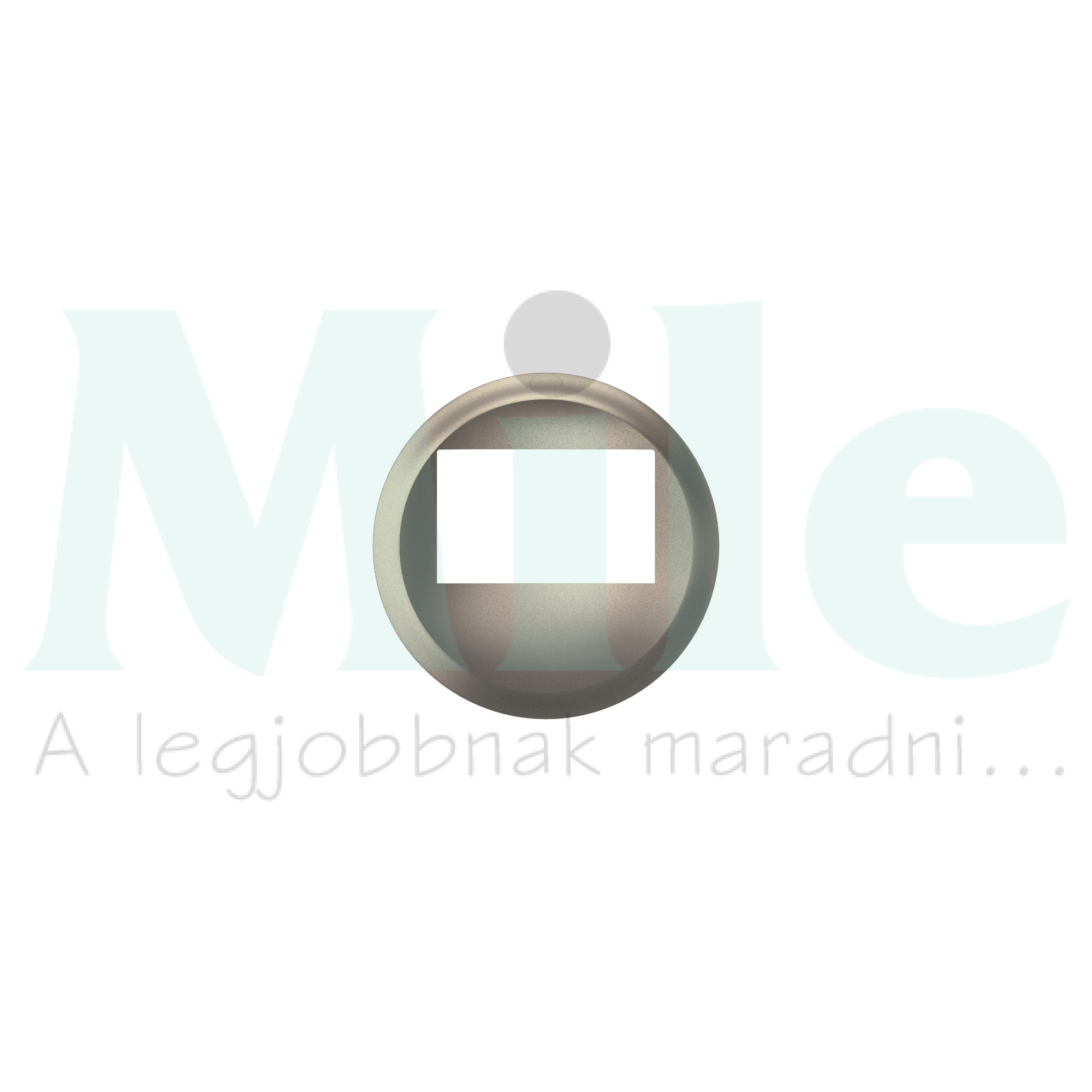 Céliane mozgásérzékelős kapcsoló burkolat, titánium