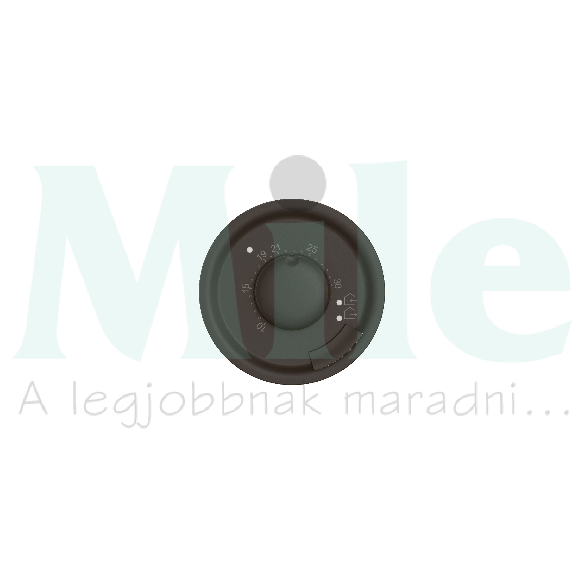 Céliane padlófűtés termosztát burkolat, fekete