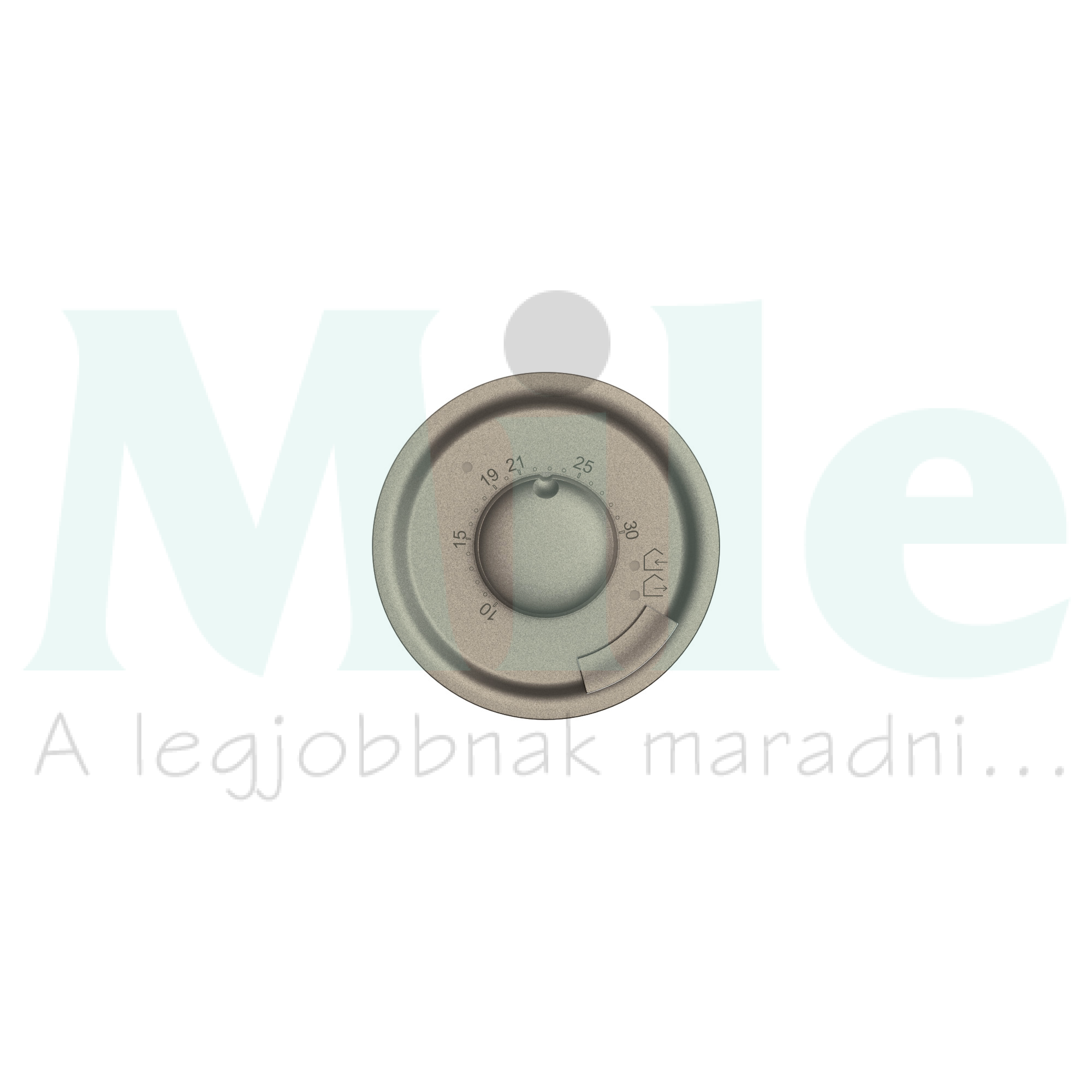 Céliane padlófűtés termosztát burkolat, titánium