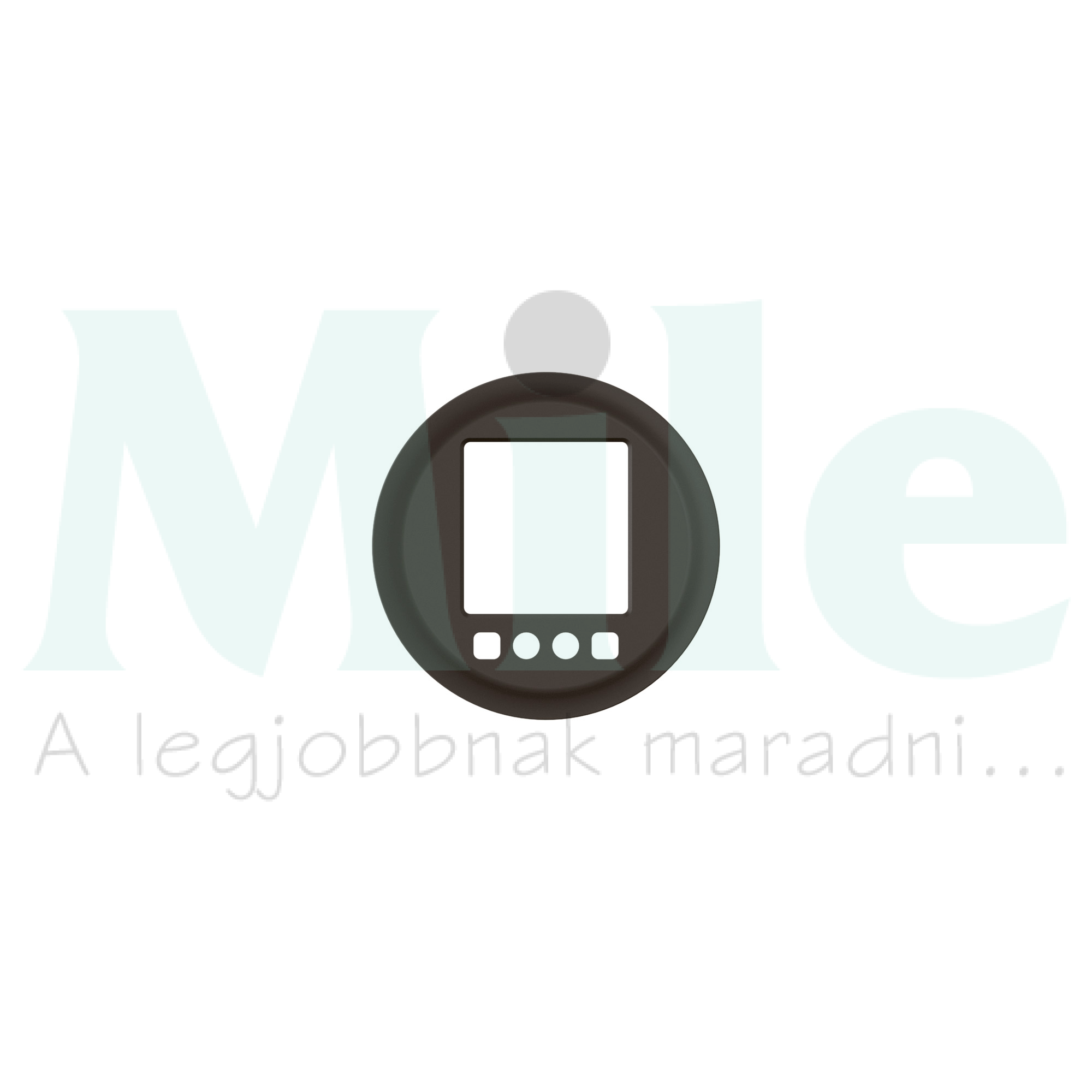 Céliane programozható időkapcsoló burkolat, fekete