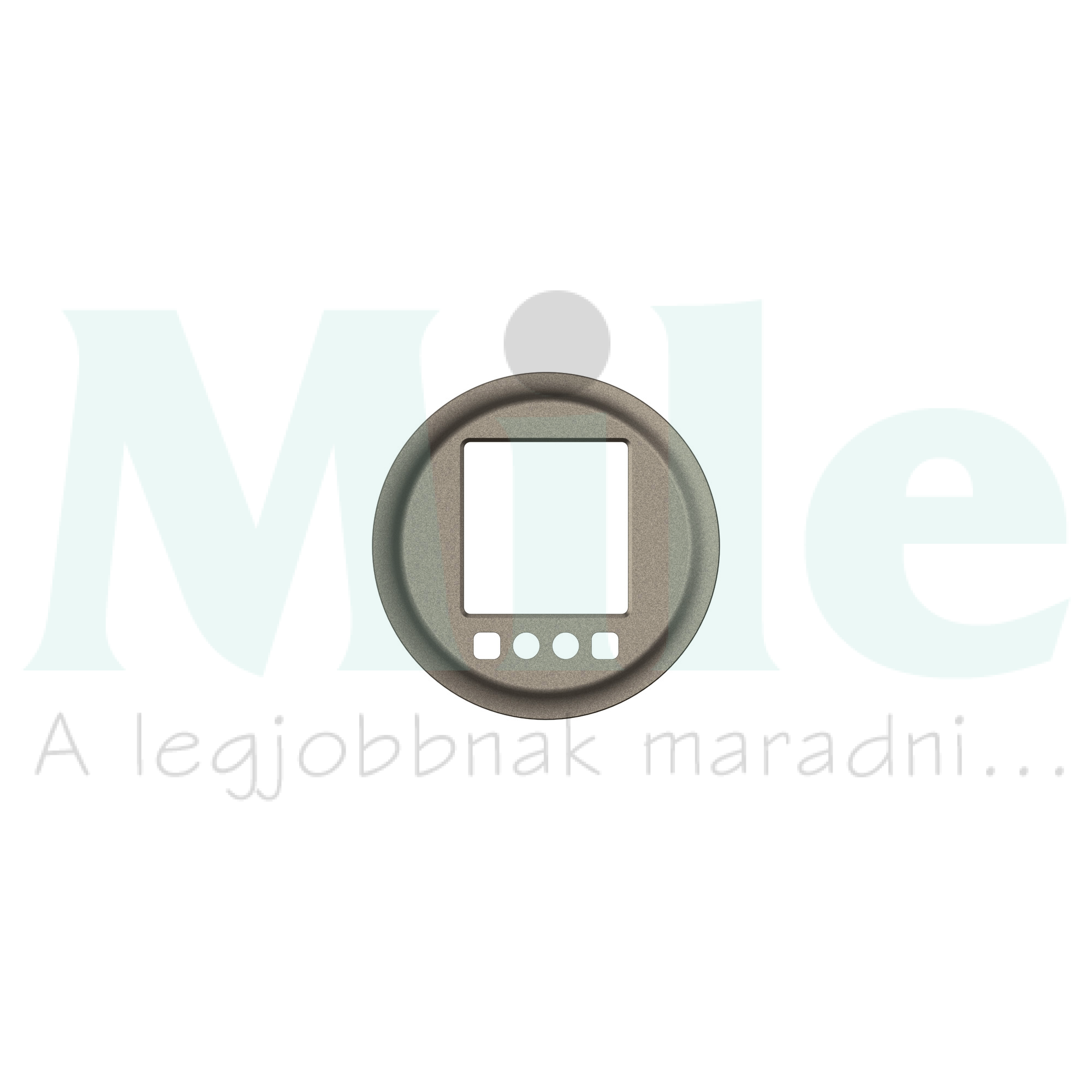 Céliane programozható időkapcsoló burkolat, titánium