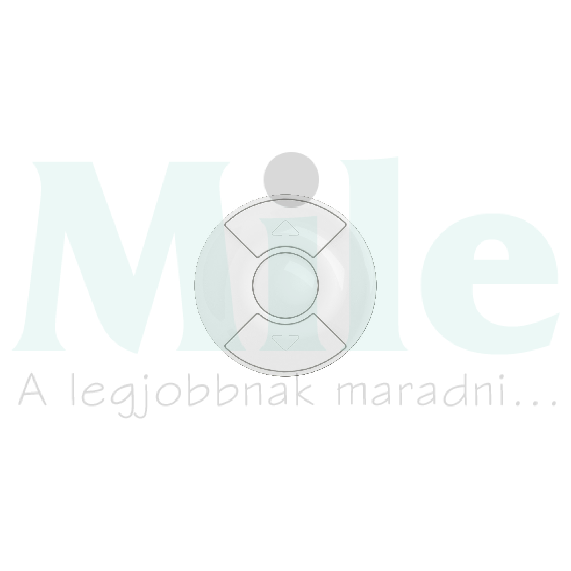 Céliane redőnykapcsoló/N101 nyomó burkolat, fehér