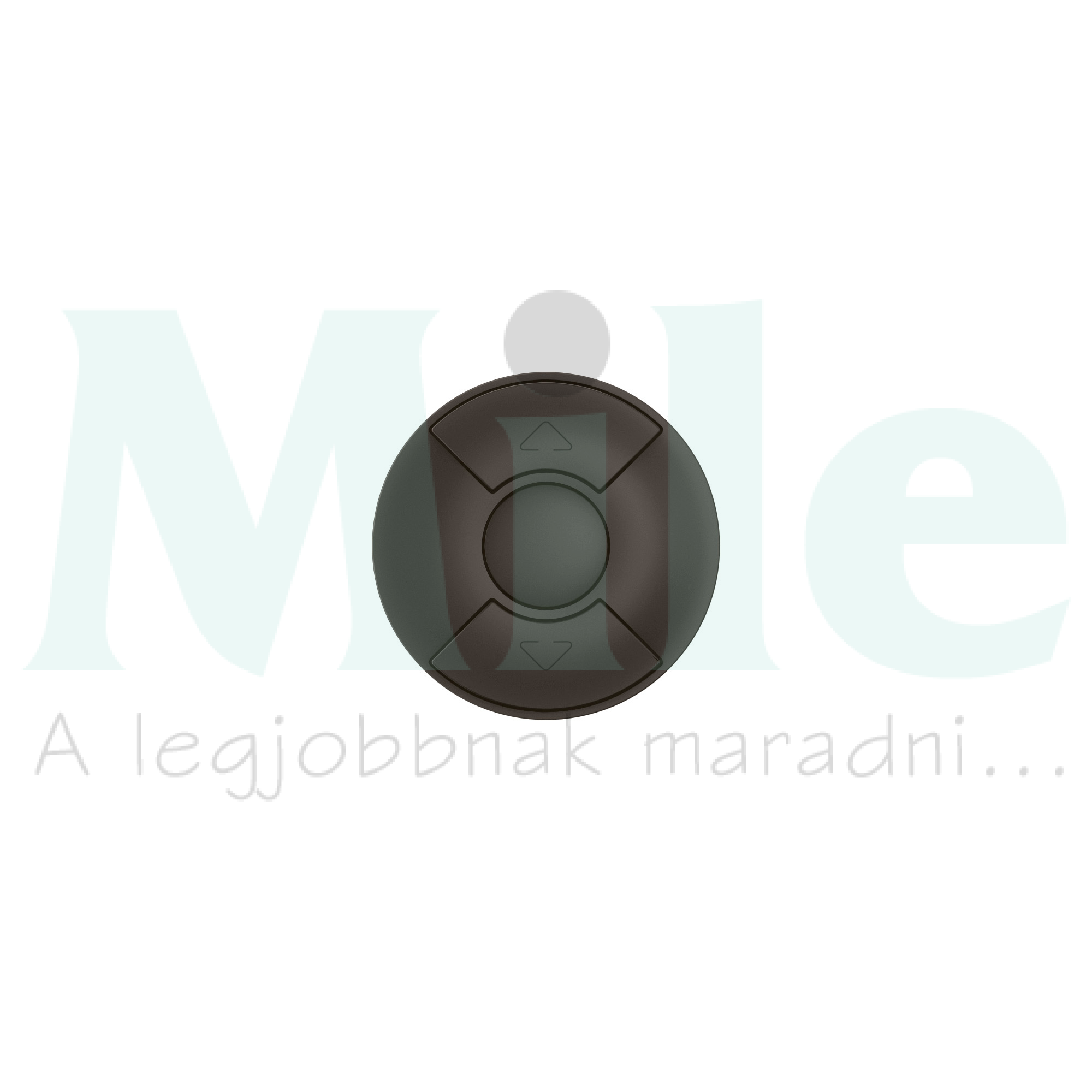 Céliane redőnykapcsoló/N101 nyomó burkolat, fekete