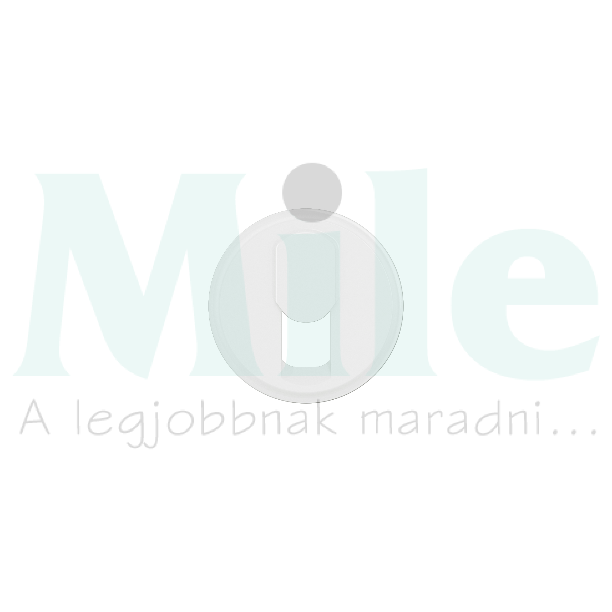 Céliane RJ11 aljzat burkolat, fehér