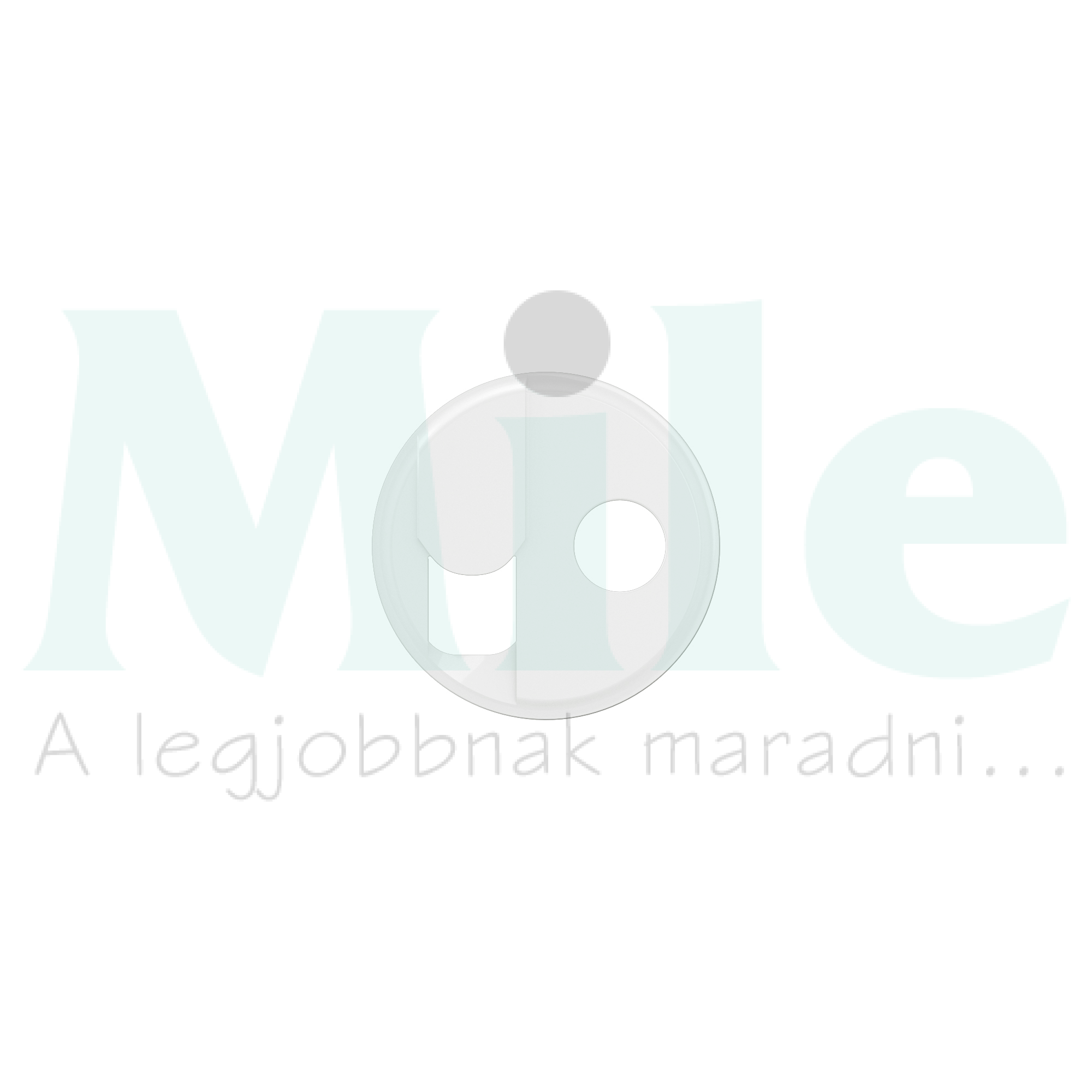 Céliane RJ45 + TV aljzat burkolat, fehér