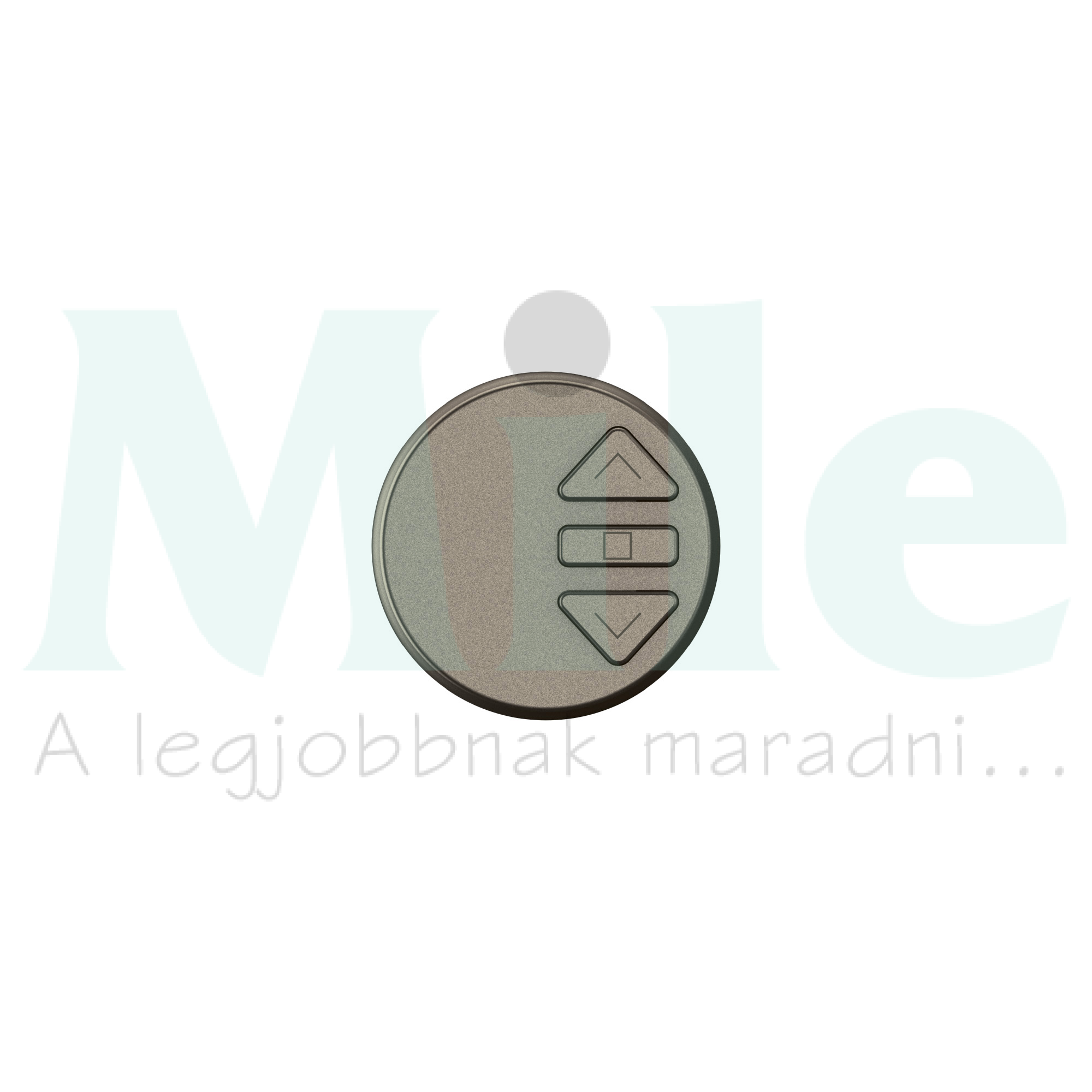 Céliane Somfy redőnykapcsoló burkolat, titánium