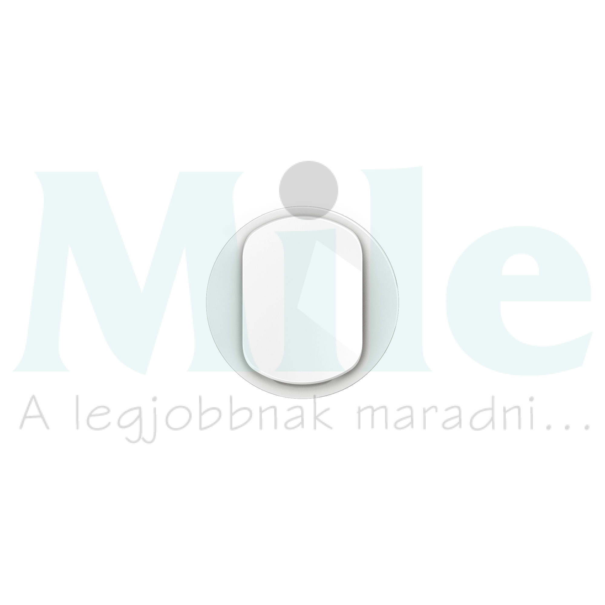 Céliane széles billentyű, antimikrobiális, fehér