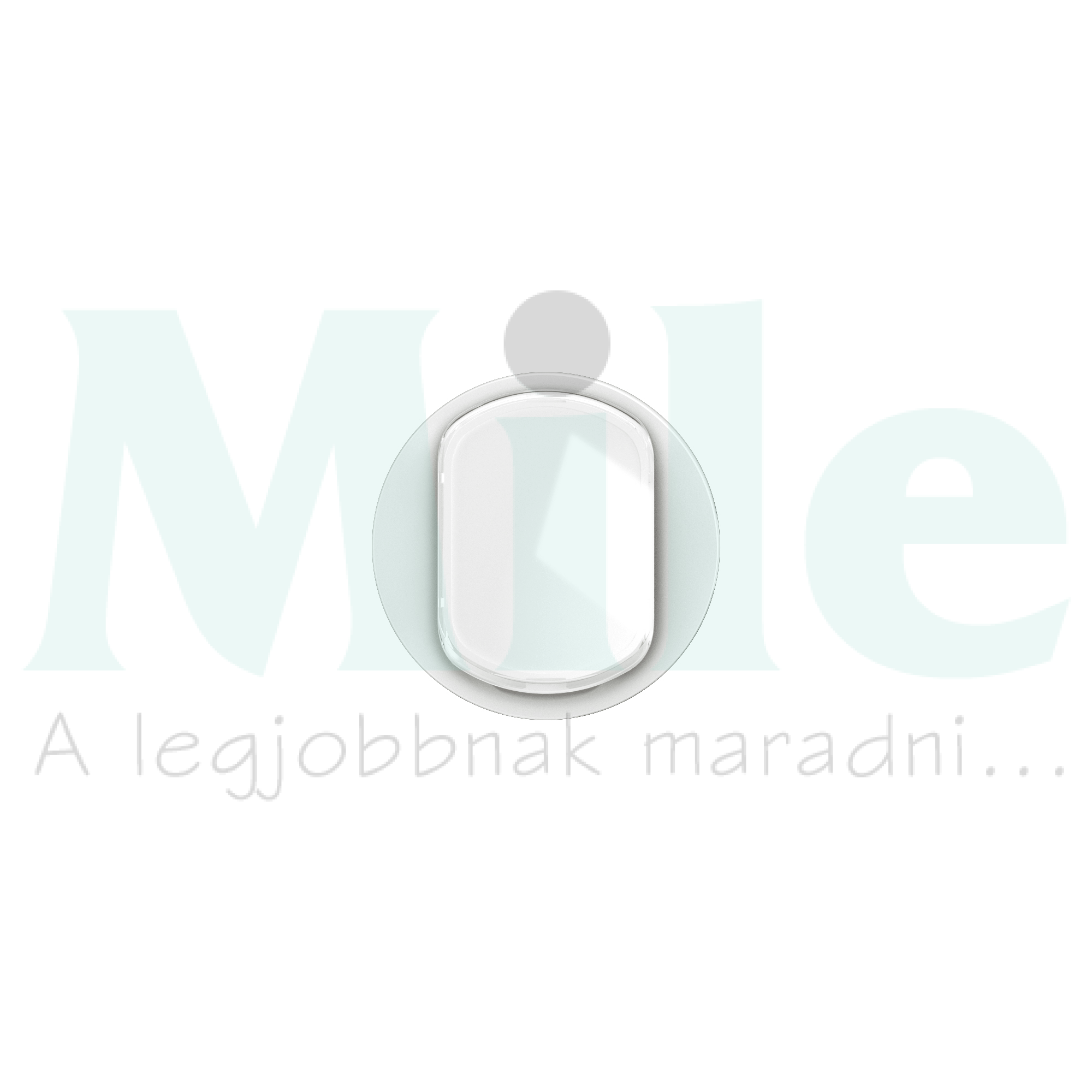 Céliane széles billentyű címketartóval, burkolat, 2 mod, fehér