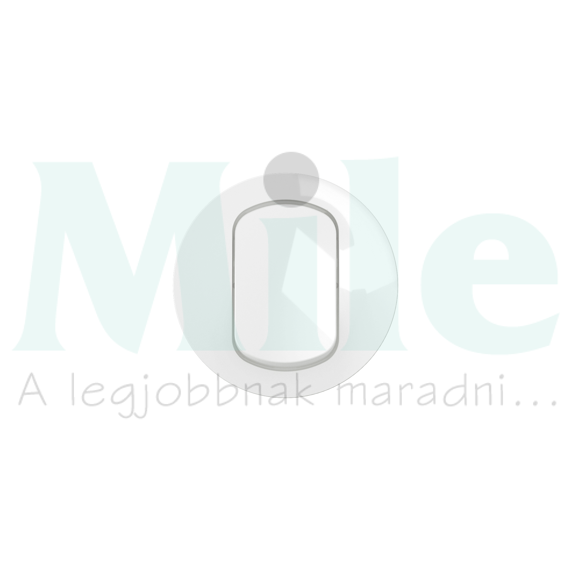 Céliane széles billentyű, IP44, burkolat, fehér