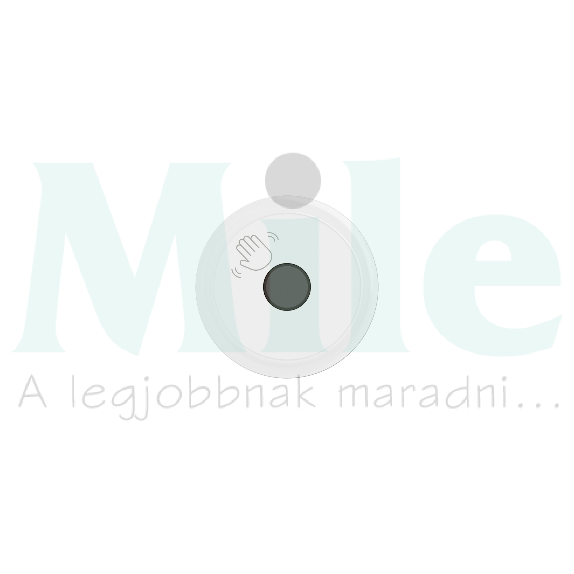 Céliane szenzoros kapcsoló/N101 nyomó/ajtónyitó burkolat, fehér