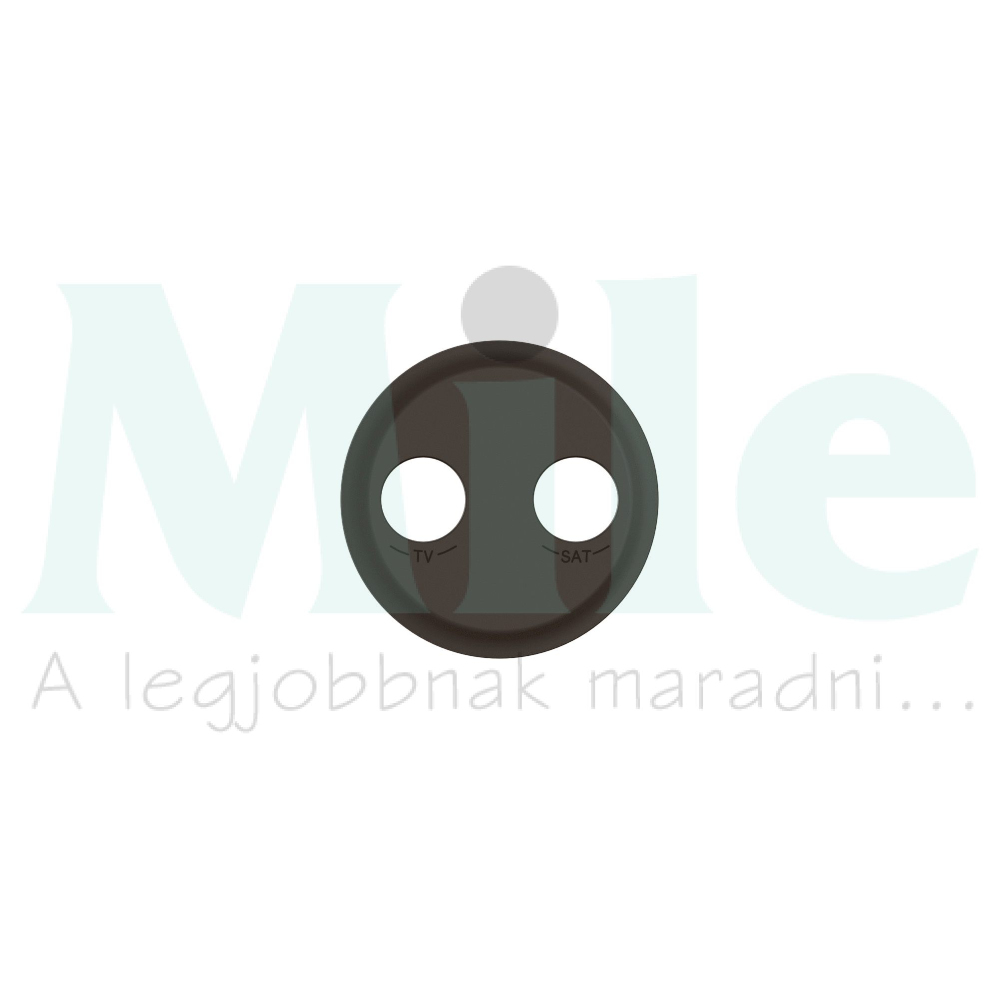 Céliane TV-SAT aljzat burkolat, fekete