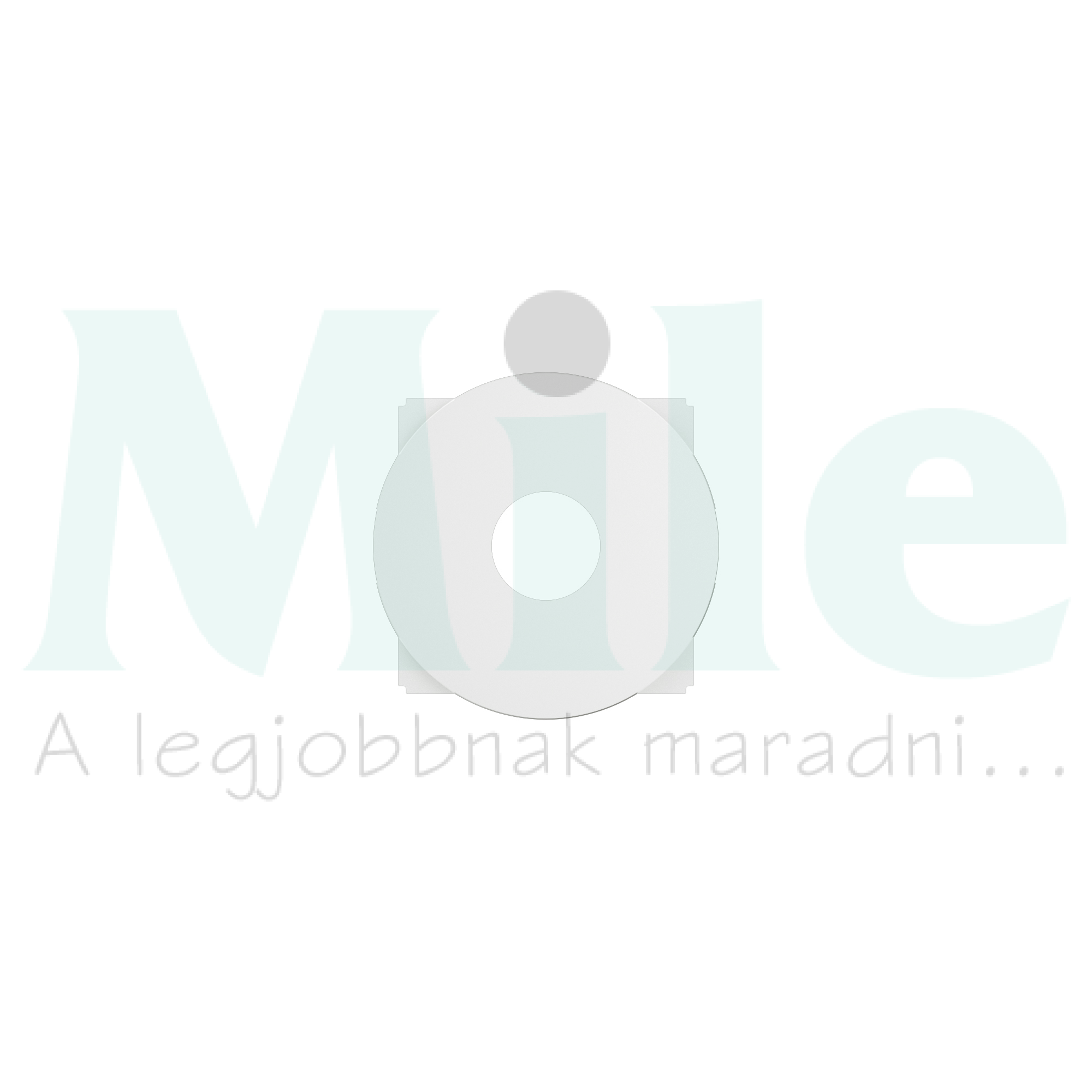 Céliane vészvilágítás kulcsos kapcsoló burkolat, fehér