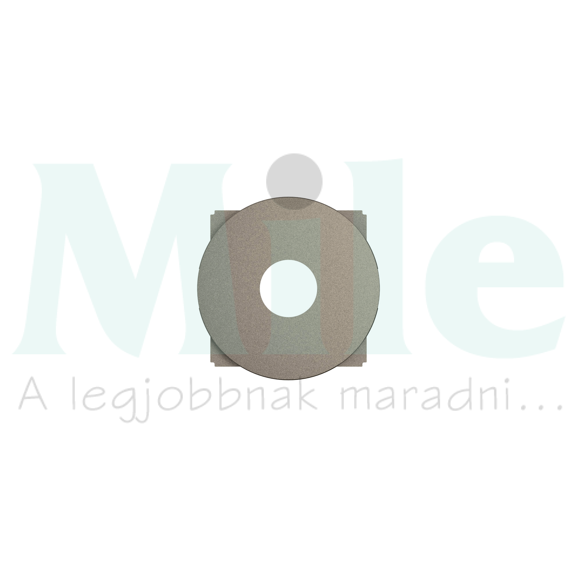 Céliane vészvilágítás kulcsos kapcsoló burkolat, titánium