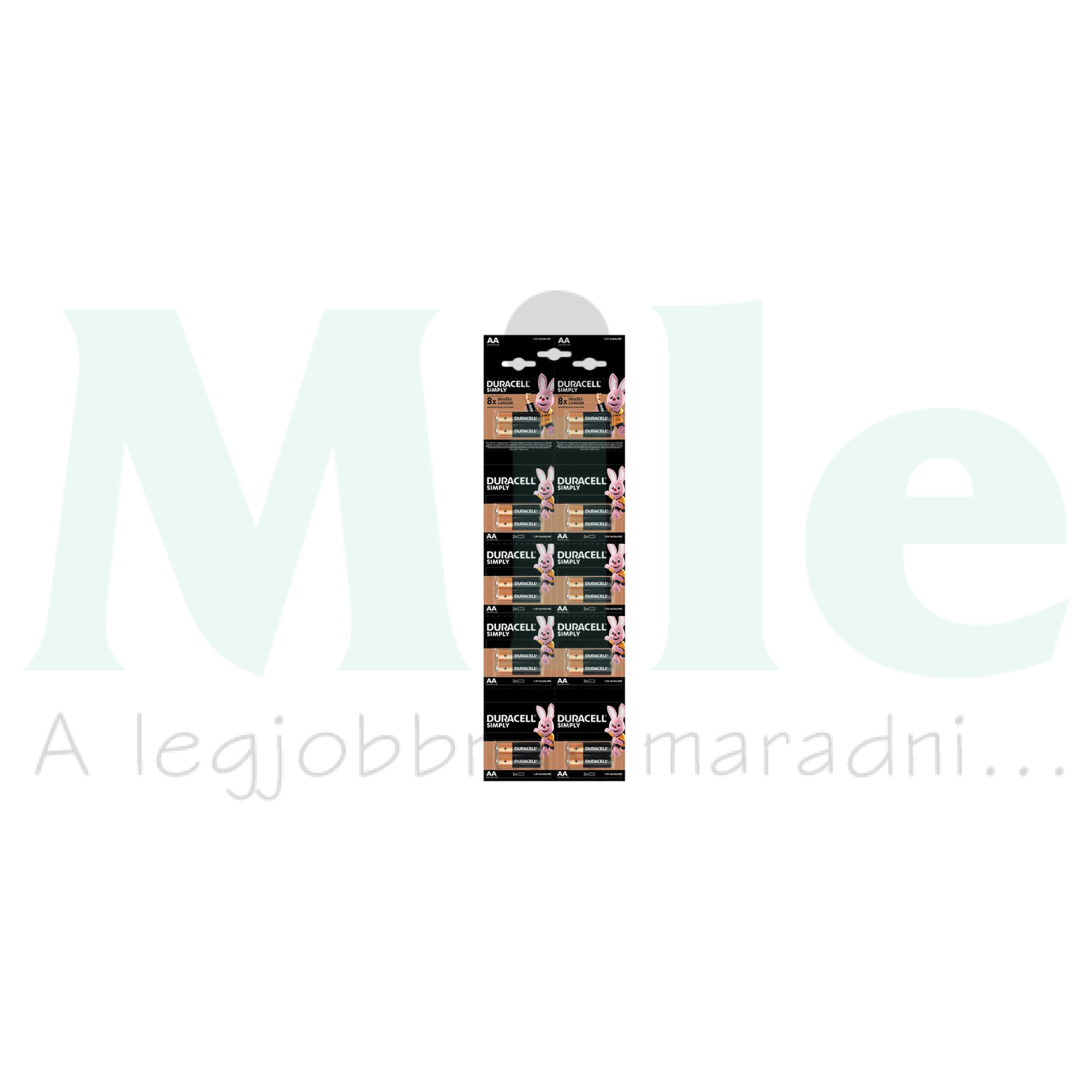 Ceruza elem 1.5V alkáli-mangán LR6 Mignon(AA/R6) MN1500 Basic DURACELL