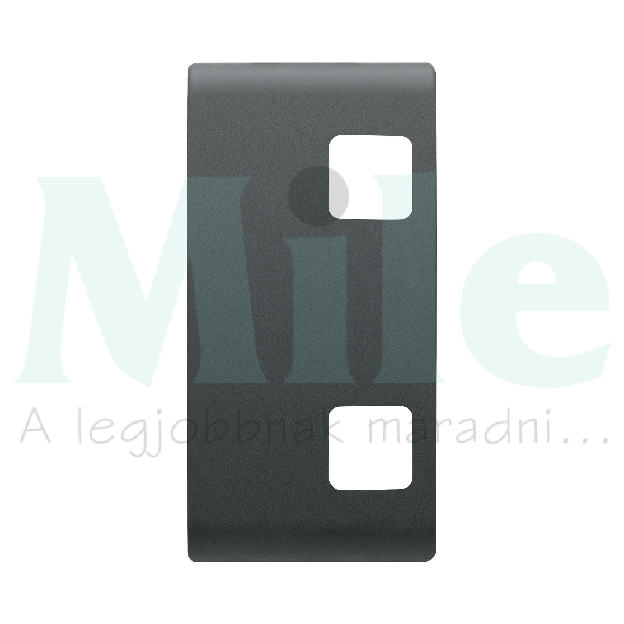 ChoruSmart KNX nyomógomb panelhez 1M 2szimbólum búrával fekete GEWISS