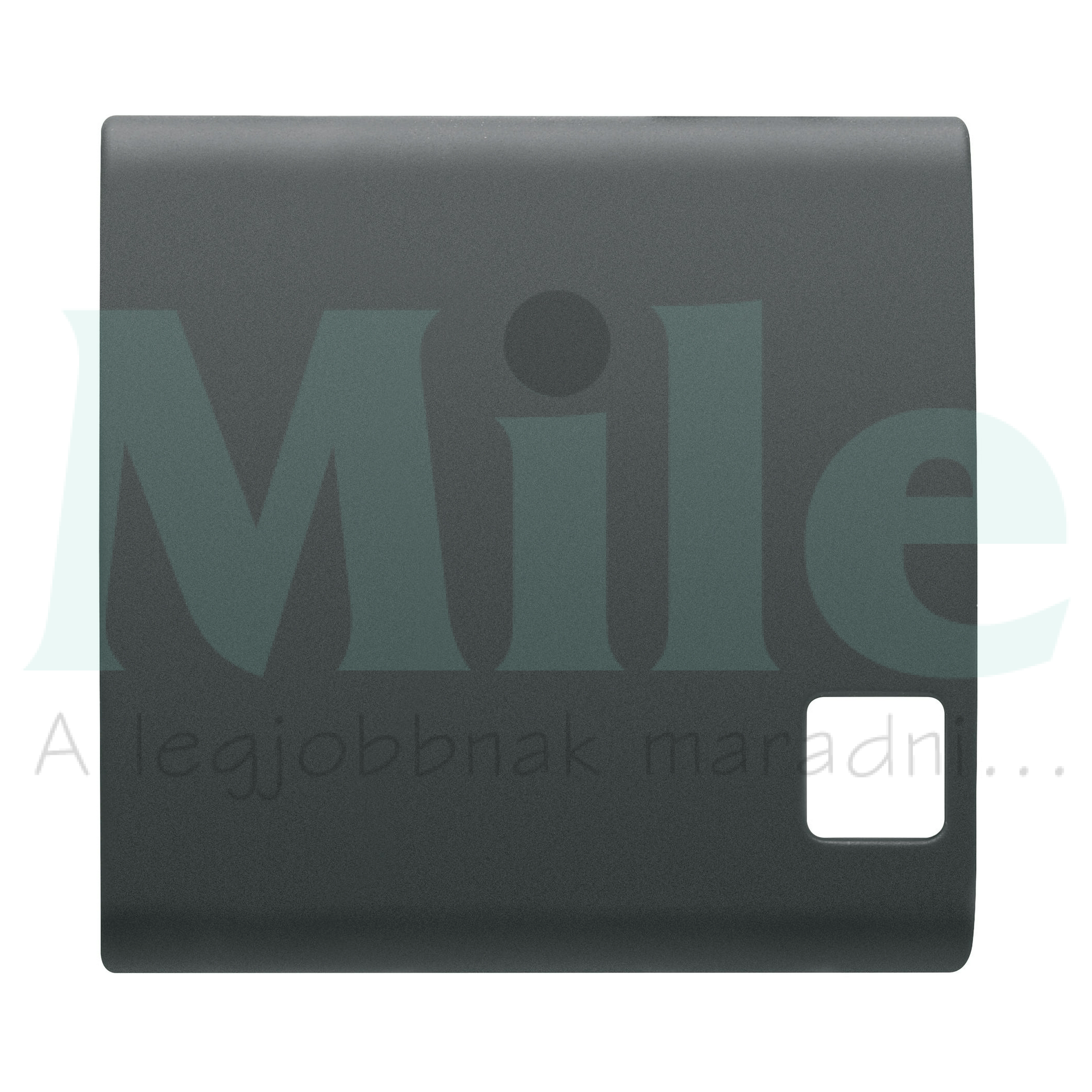 ChoruSmart KNX nyomógomb panelhez 2M 1szimbólum búrával fekete GEWISS