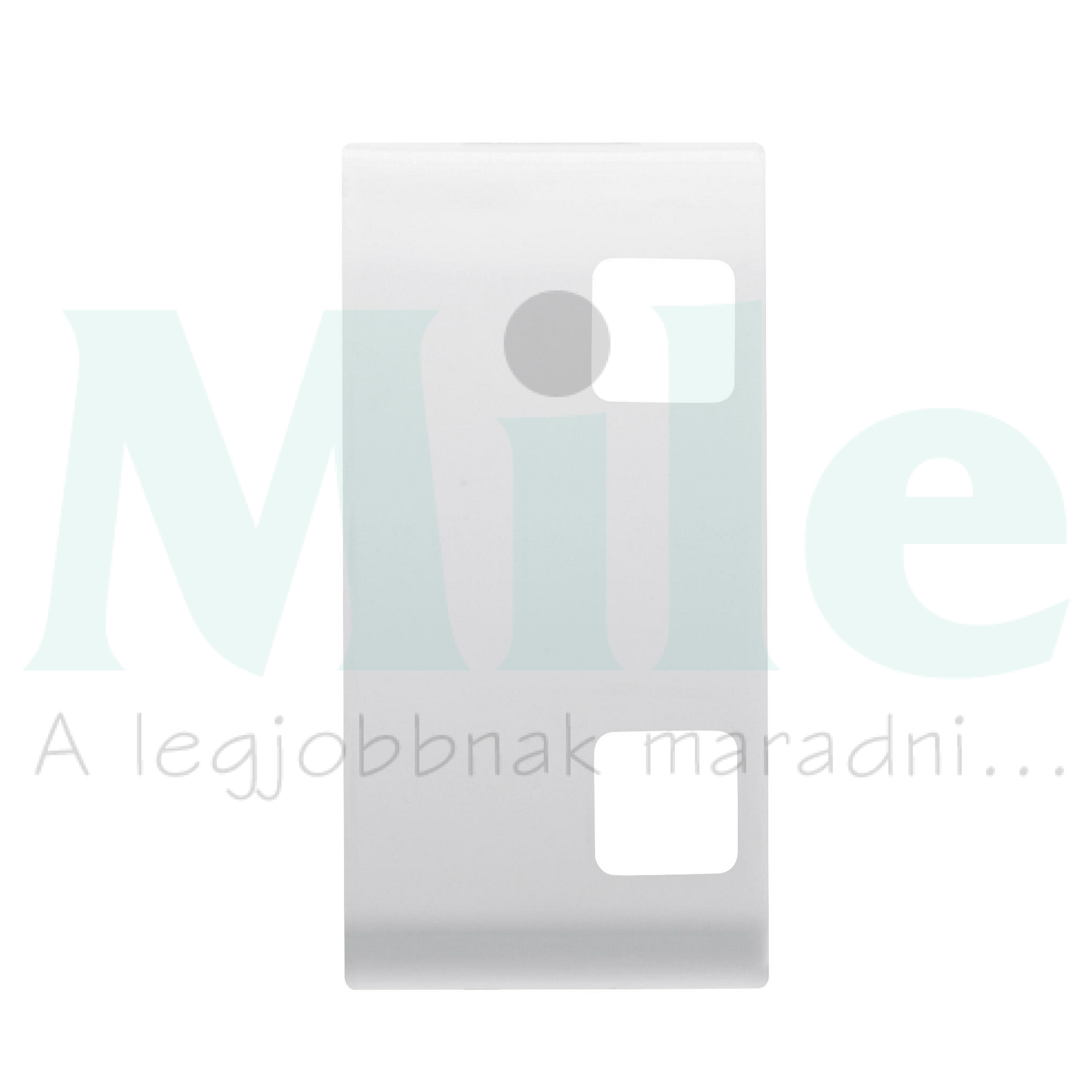 ChoruSmart KNX nyomógomb panelhez 1M 2szimbólum búrával matt fehér GEWISS