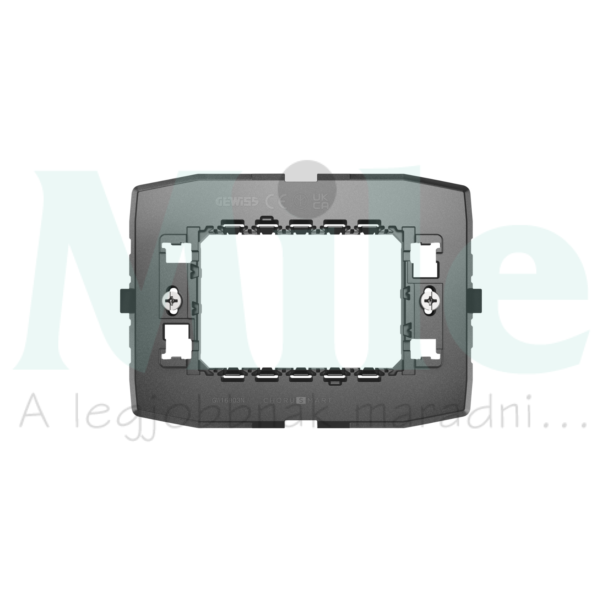 ChoruSmart szerelőkeret (IT) 3M EGO Smart kerethez antracit GEWISS