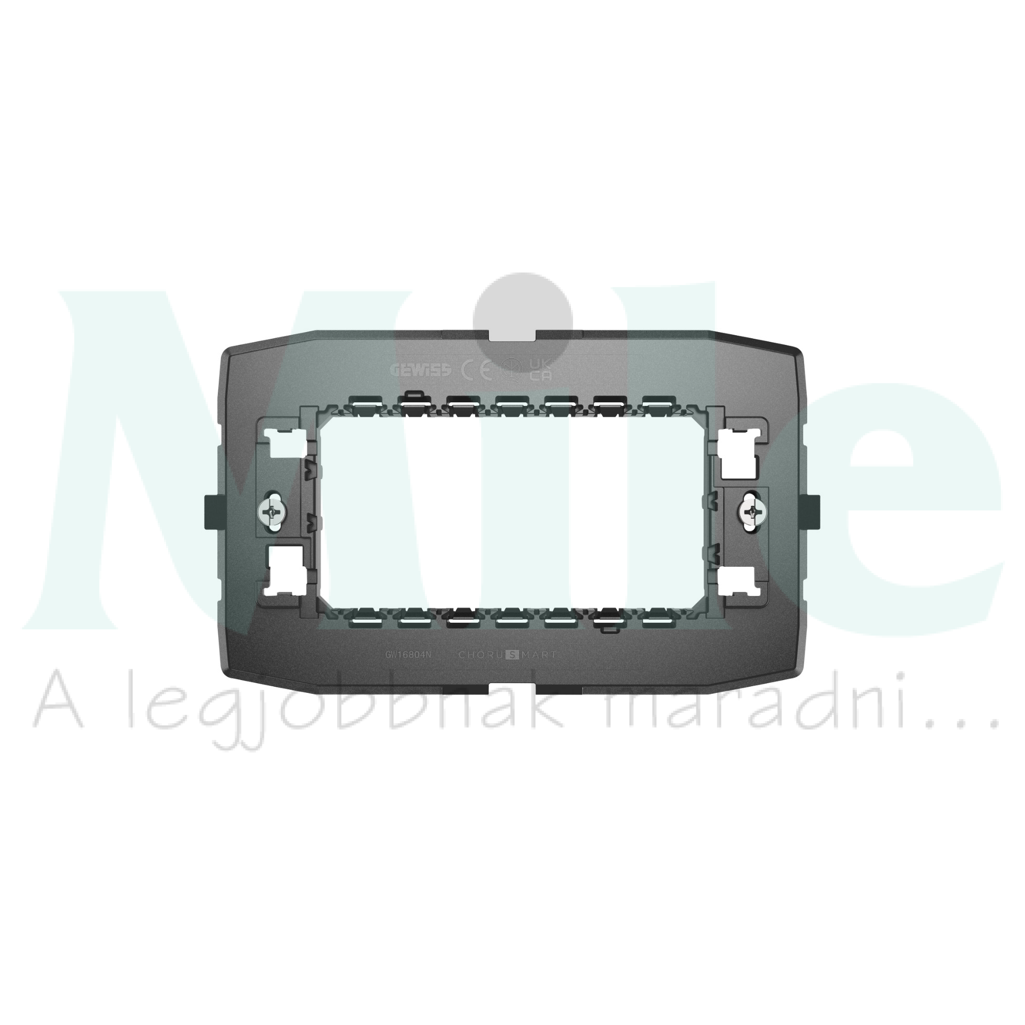 ChoruSmart szerelőkeret (IT) 4M EGO Smart kerethez antracit GEWISS