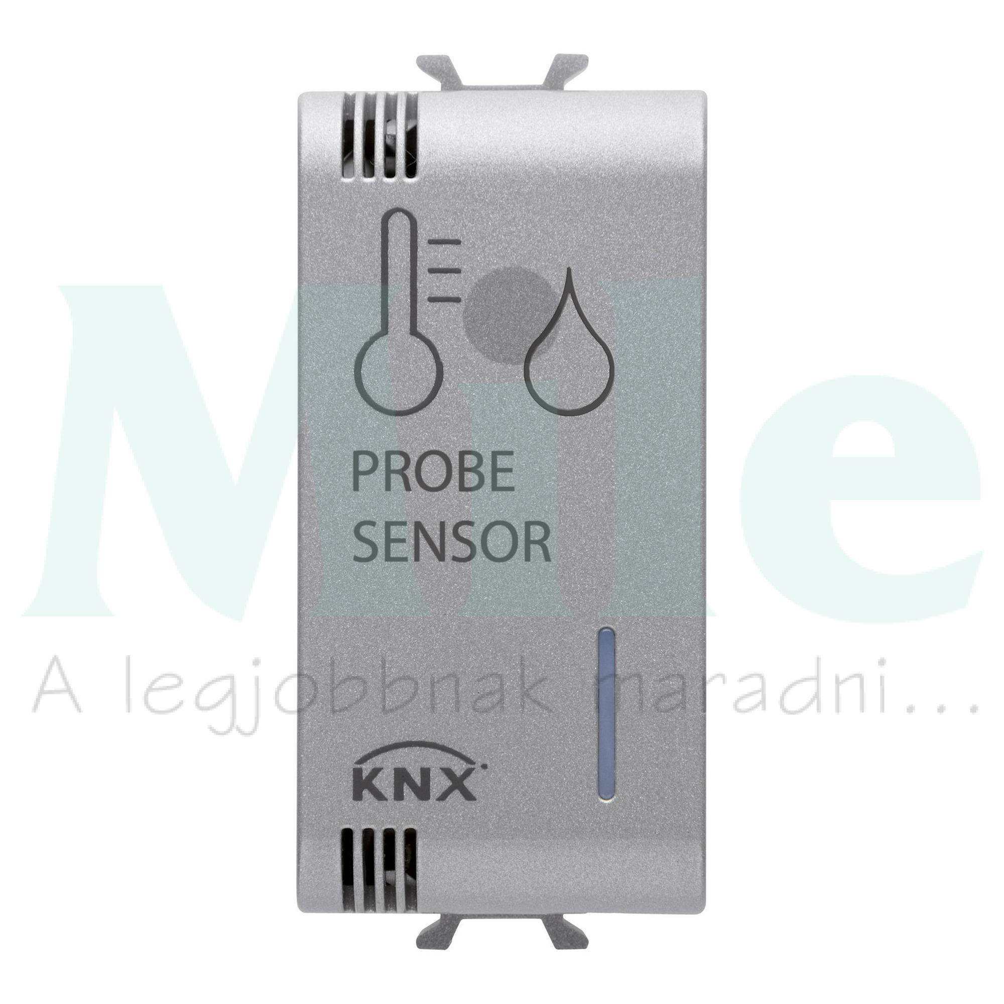 ChoruSmart KNX hő-/páraérzékelő 10-95%rH 1M titán kapocs 45°C műanyag GEWISS