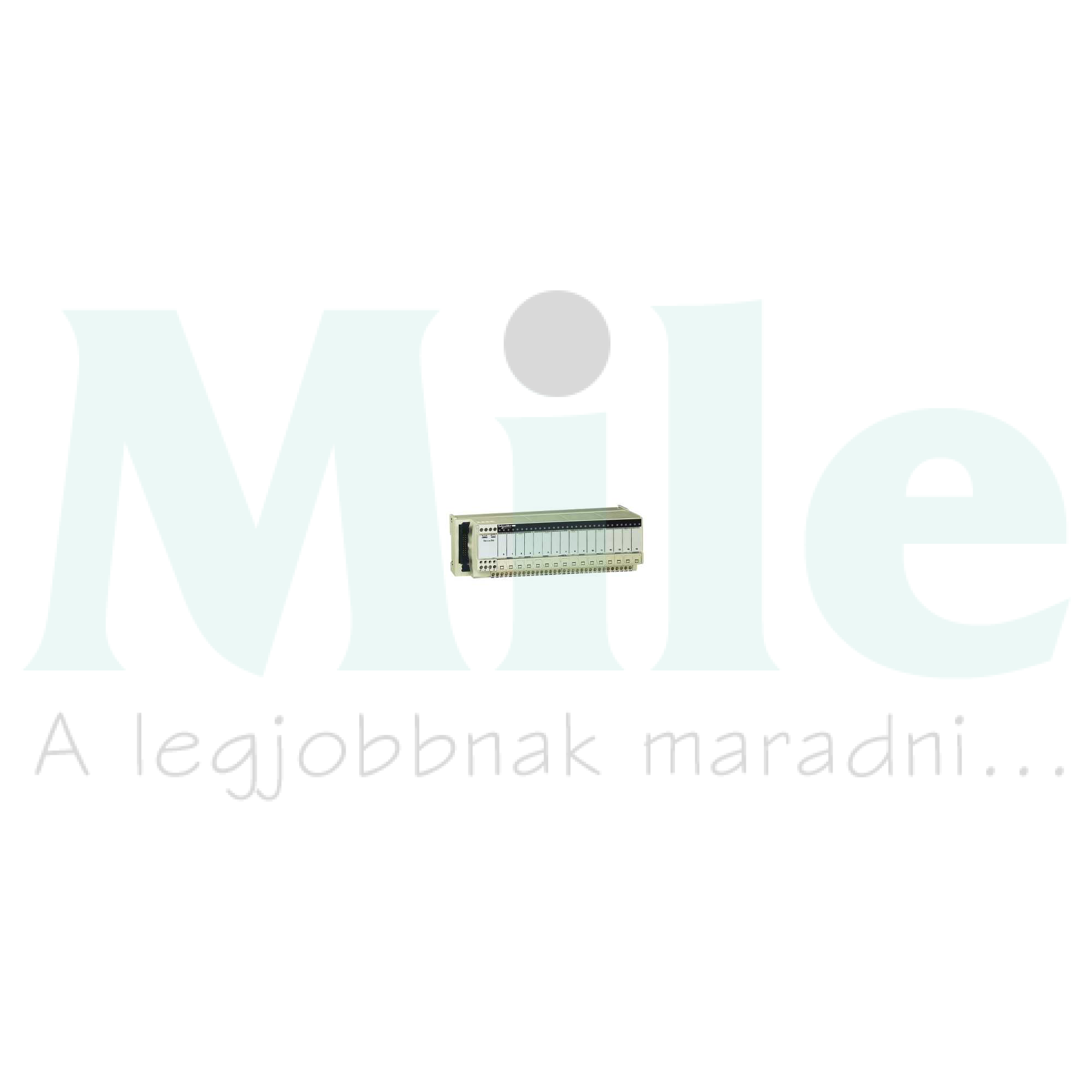 Csatlakozóblokk 12,5mm dugaszoló relékhez 16modul biztosítóval Advantys Telefast Schneider