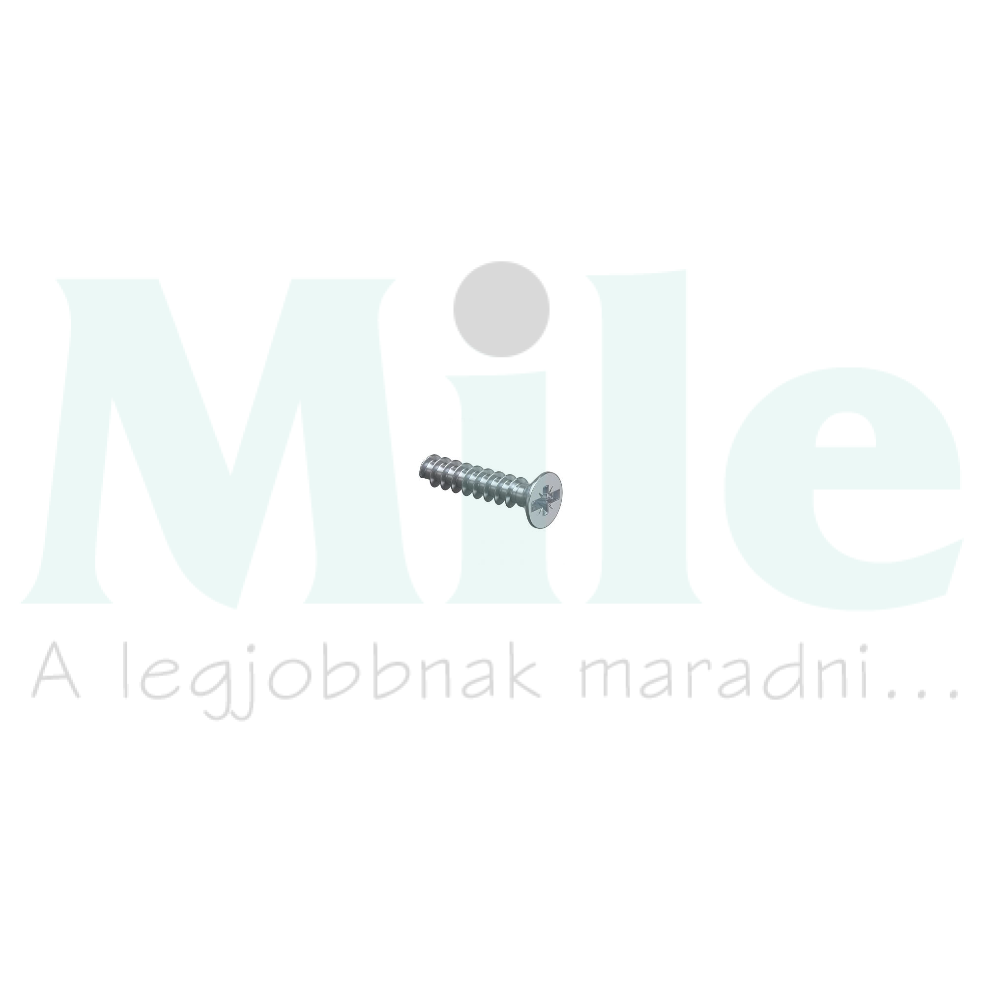 Csavar készülékrögzítő d3,2mm 15mm központos dobozhoz beépítődobozhoz KAISER