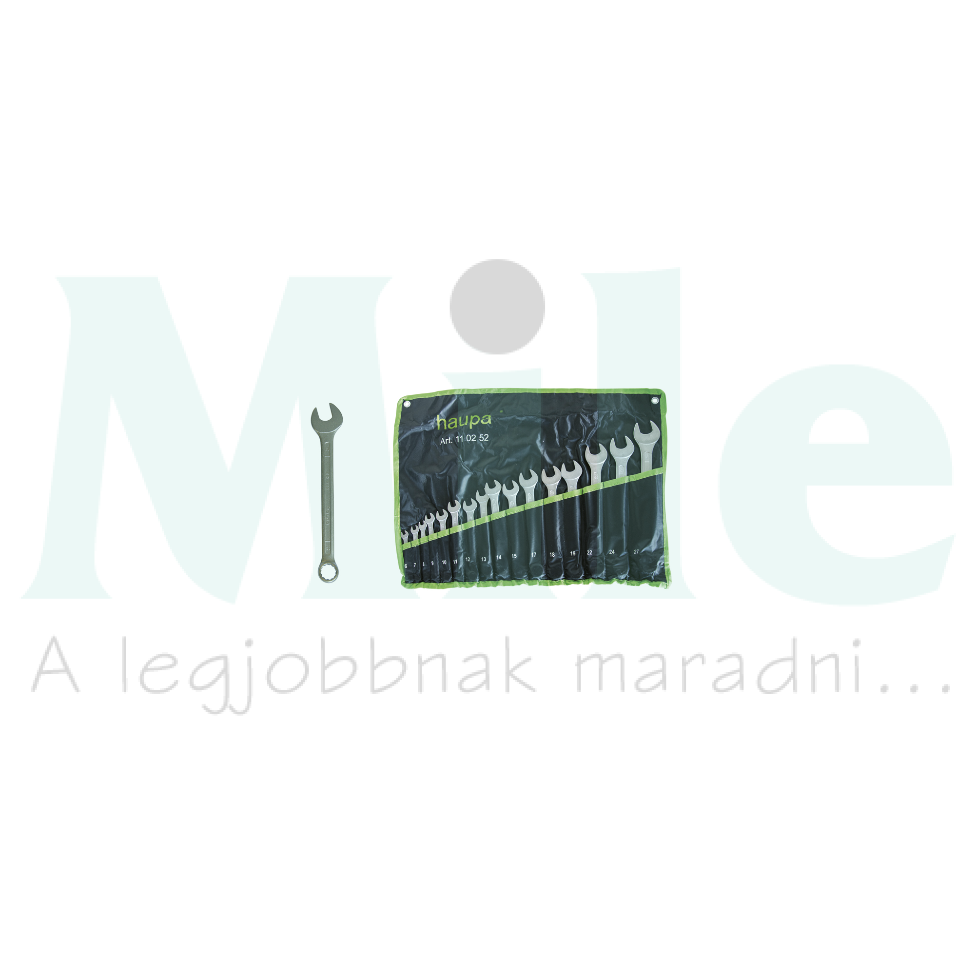 Csillag-villáskulcs készlet 6-27mm DIN 3113 16-darabos csomag-ban Haupa