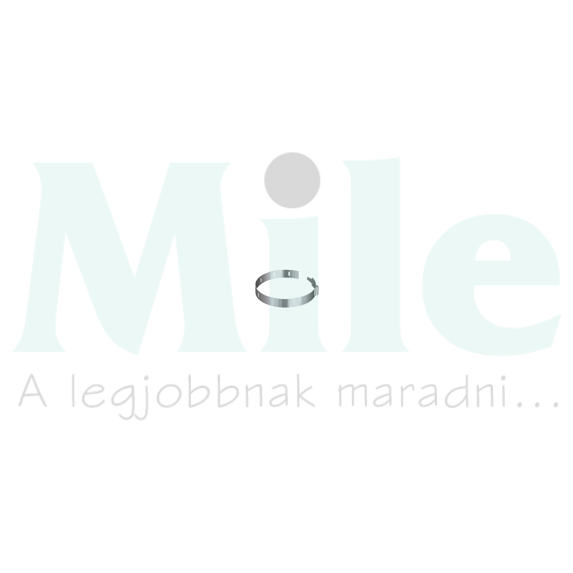 Csőbilincs reteszes bordával tűzihorganyzott acél 80-150mm J.PRÖPSTER