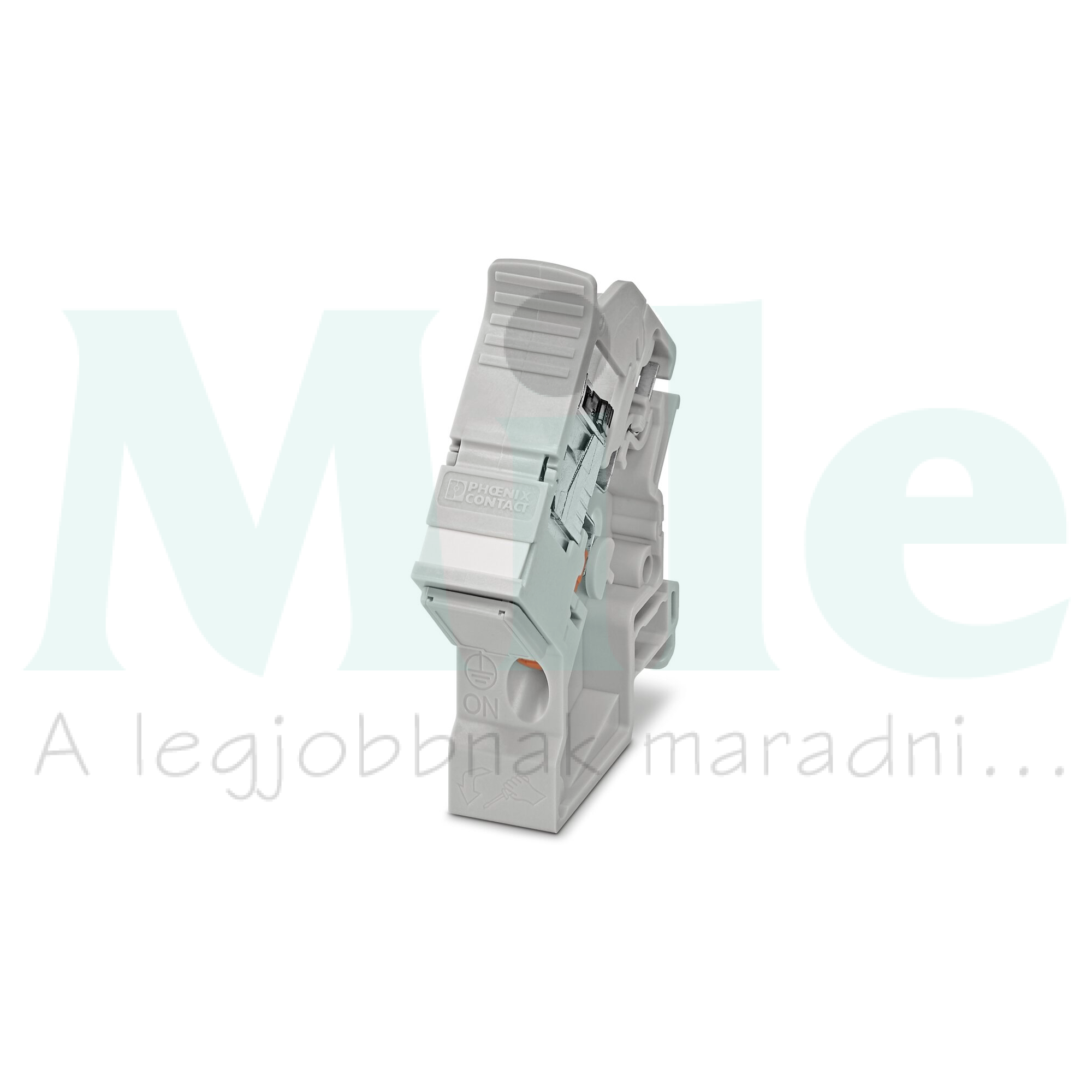 DIN-sín adapter RJ45 Cat6A kábelcsatlakozó modullal 18mm PHOENIX CONTACT