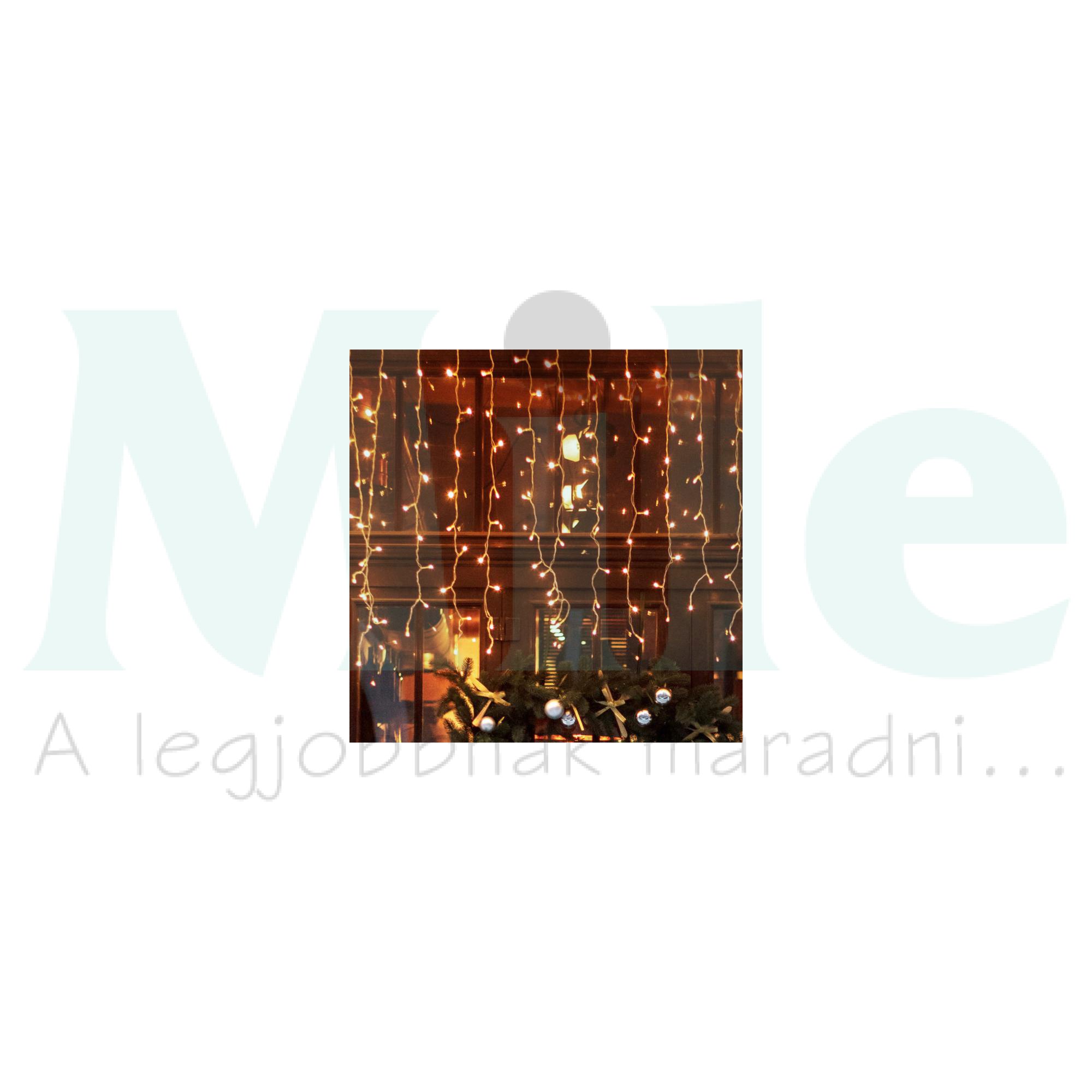 LED fényfüggöny 200LED jégcsap sorolható (DLA12W táp nélkül) 40db/m 31V DLFJ Somogyi Elektronic