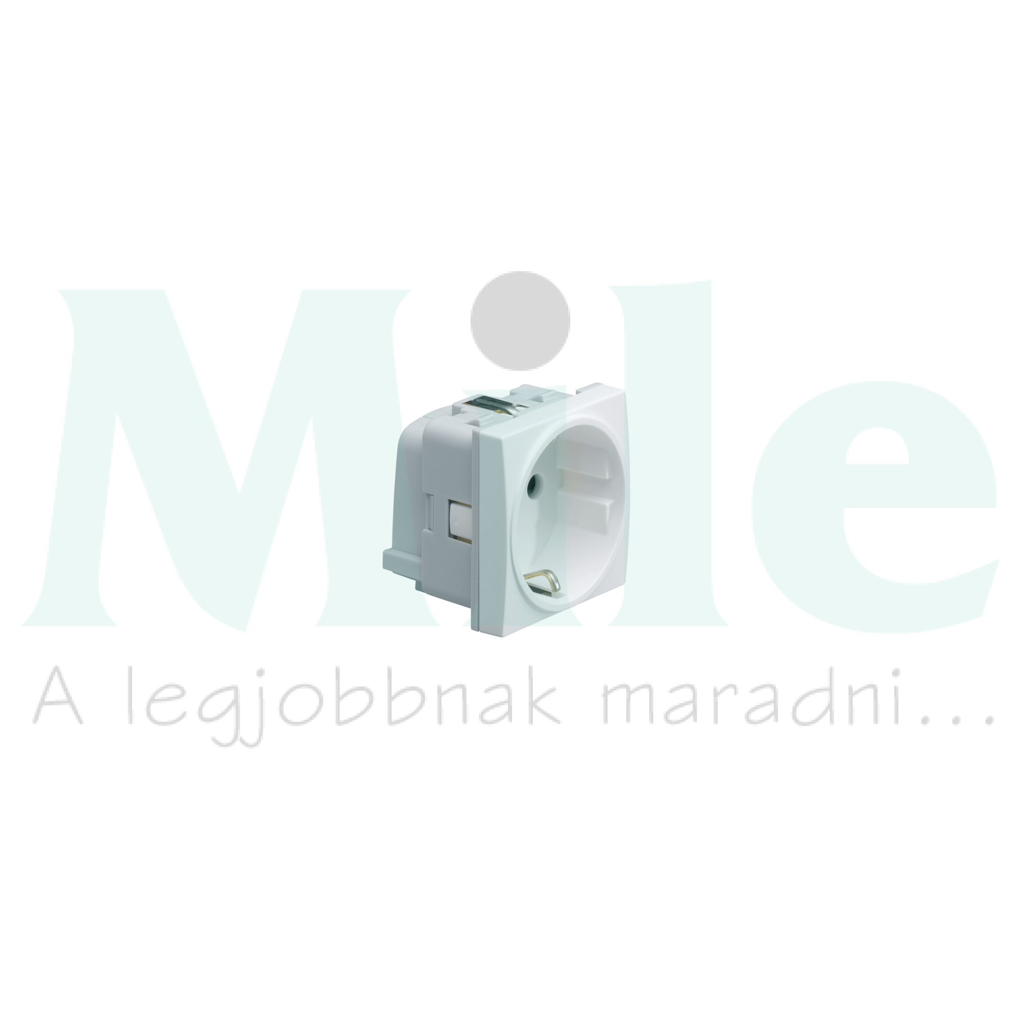 Dugaszolóaljzat 2P+F sínre sorolható 3db Vega D Hager