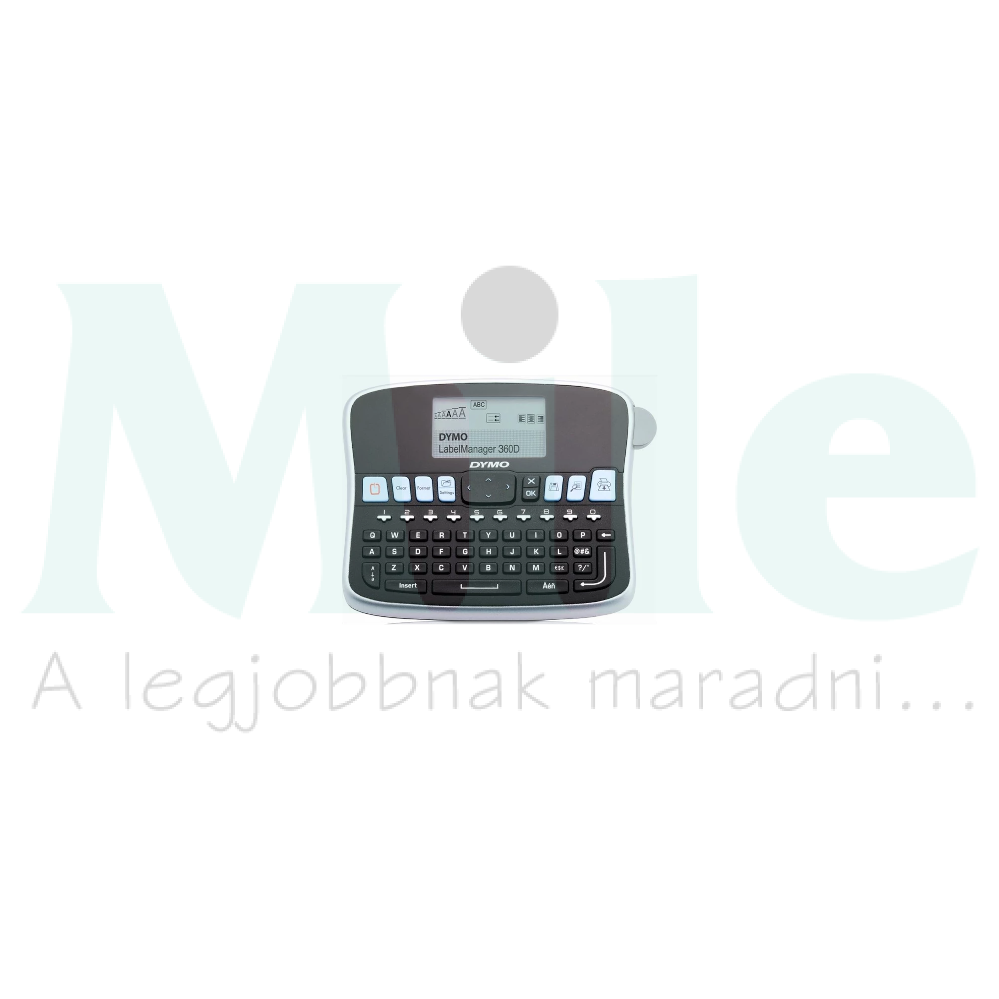 Szalagnyomtató gép 6-9-12-19mm-szalaghoz elektronikus címkefeliratozó LabelManager 360D DYMO