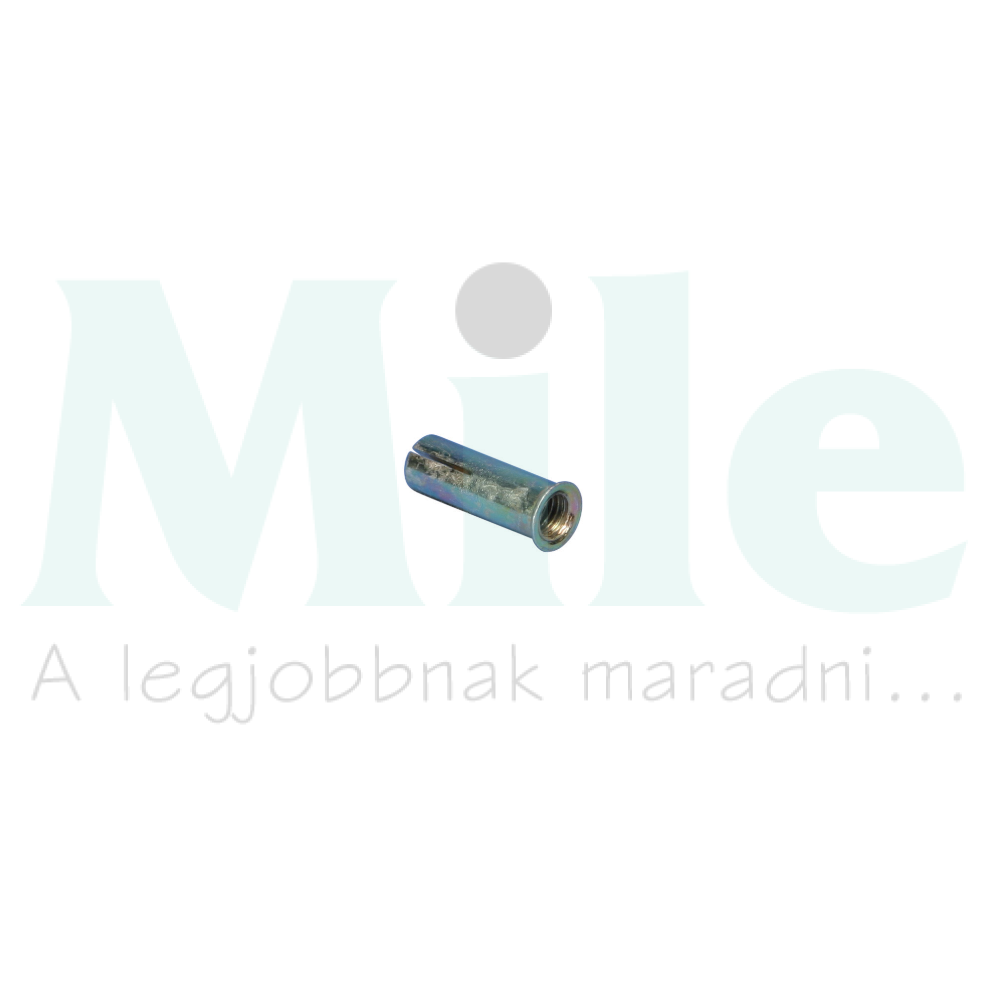 Dübel galléros M 6 25mm-tengelyhossz galván/elektrolit horganyzott acél LAM625 ERICO
