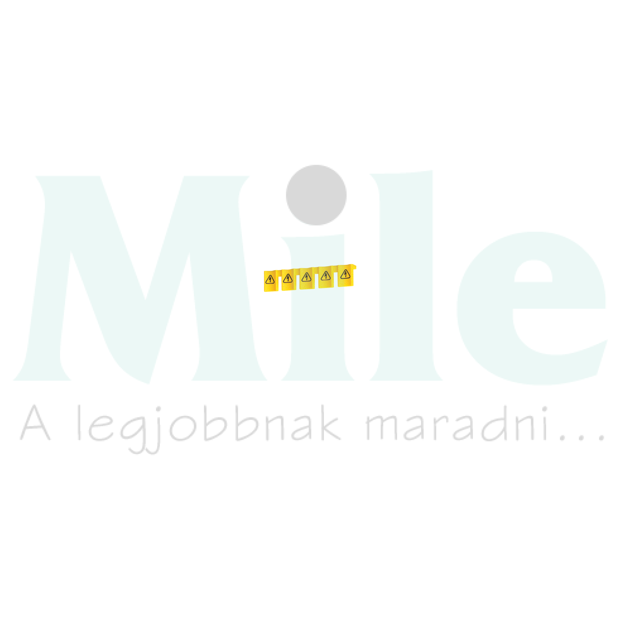 Érintésvédelmi burkolat villás sorolósínhez KZ Hager