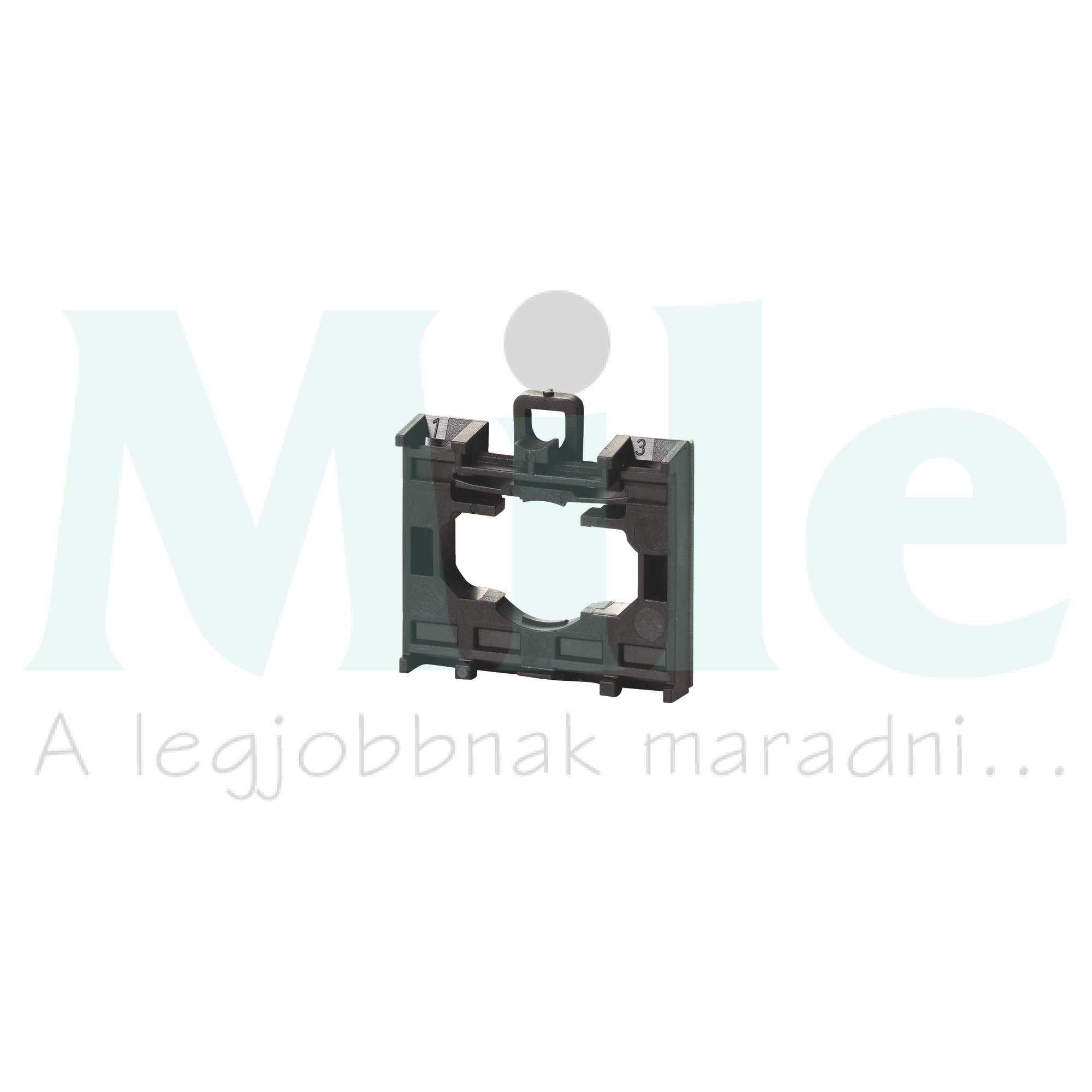 Érintkezőadapter vezérlőkészülékhez műanyag 22mm-beépátmérő 4-modul M22-A4 EATON