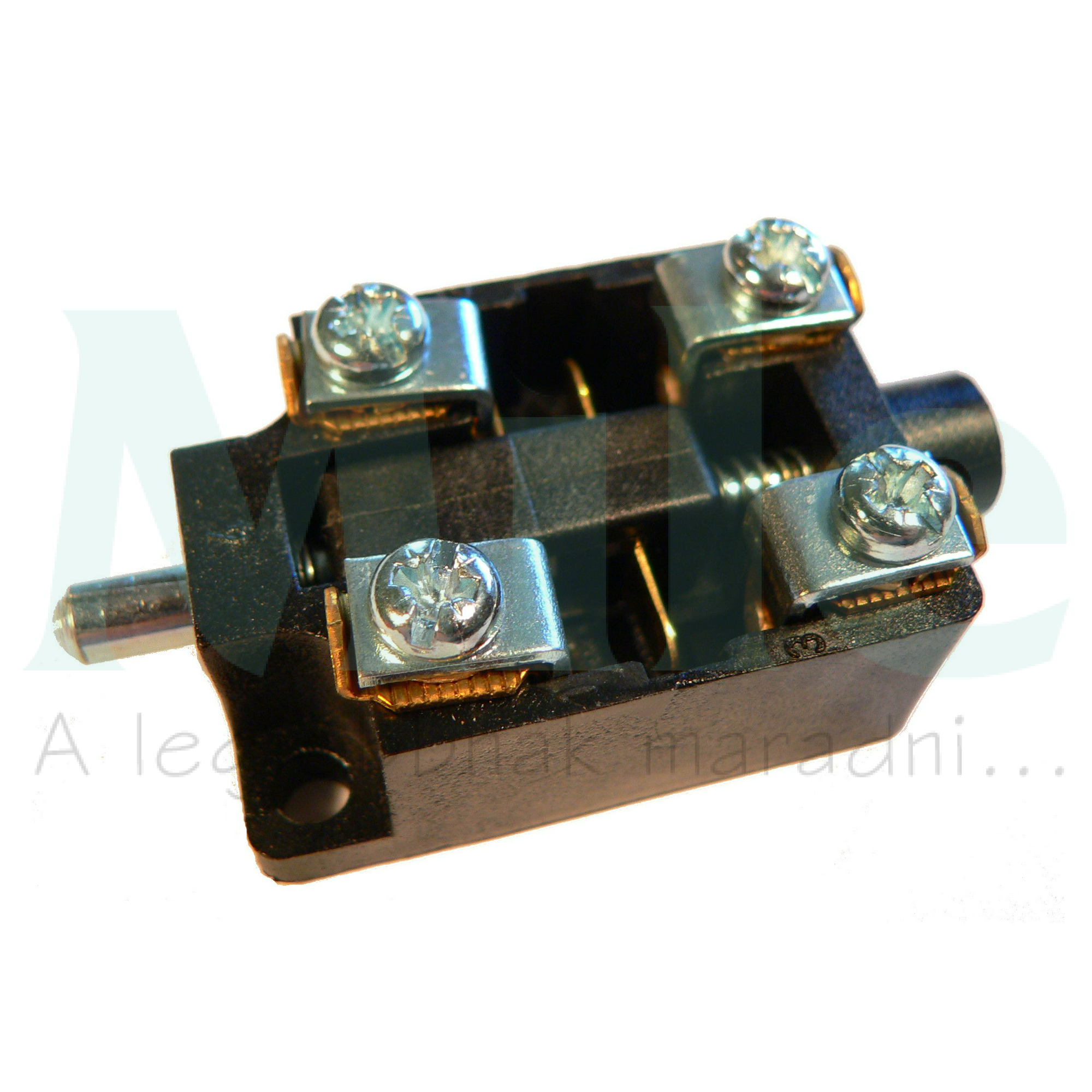 Érintkezőblokk vezérlőkészülékhez előlapra 1-z 1-ny csavaros VA Elektronika