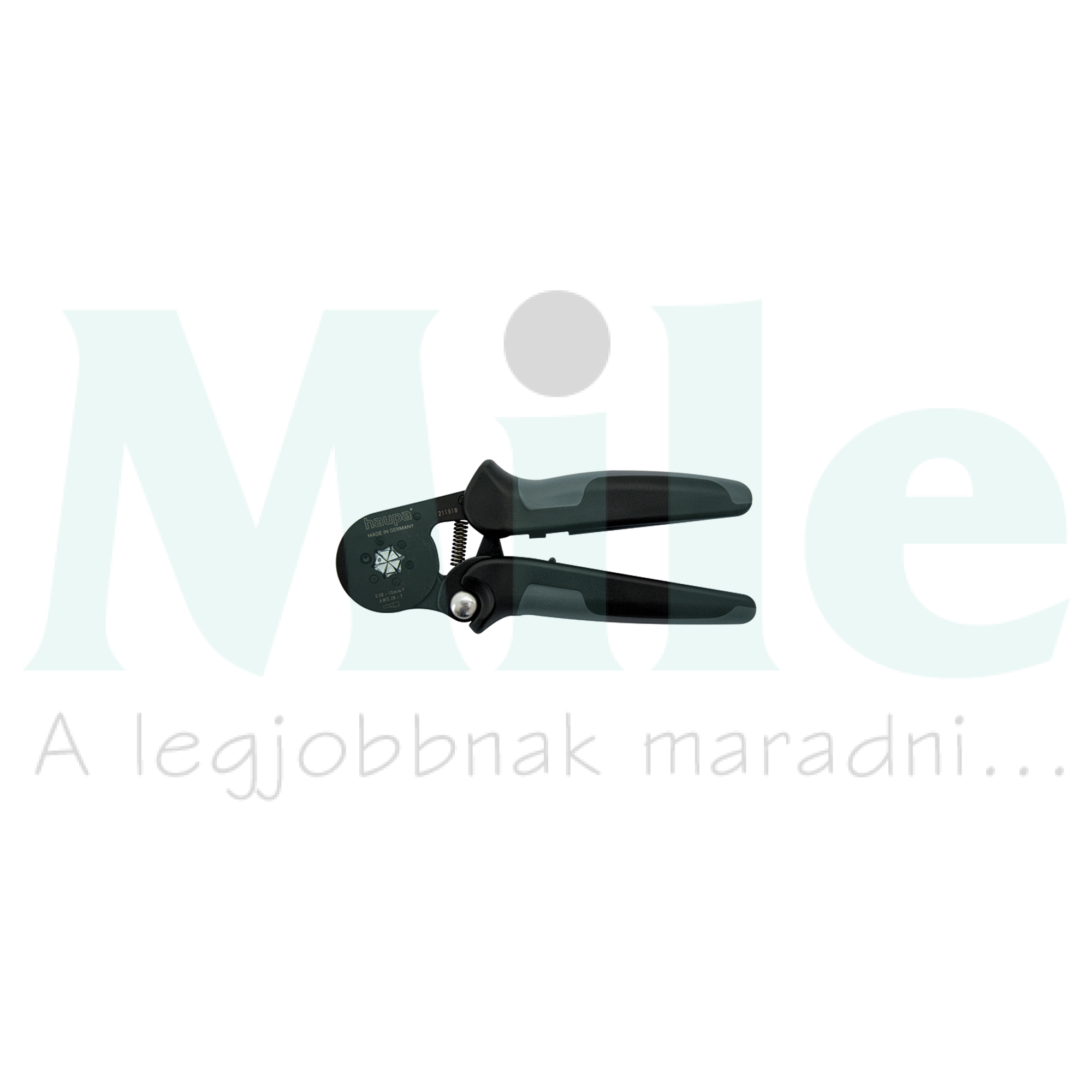 Érvéghüvelyprés 0,08-10mm2 mechanikus Haupa