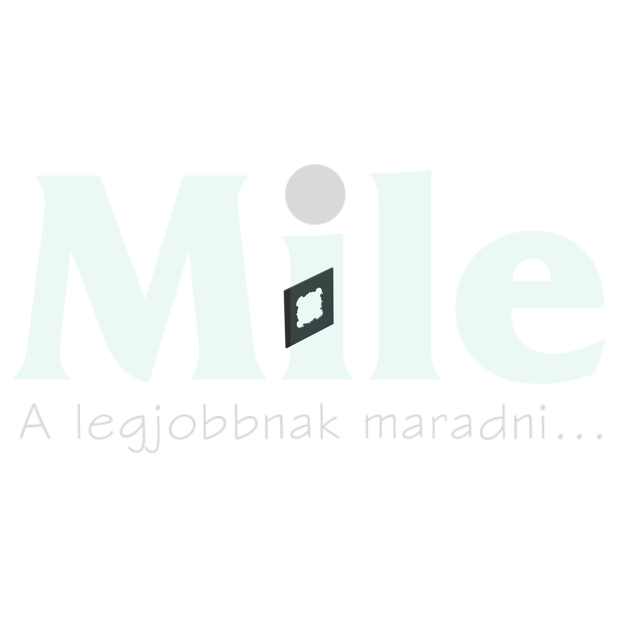 Fedlap T4L/T8NL dobozohoz 1-modul poliamid (PA) szürke T8NL P1 7035 OBO-BETTERMANN