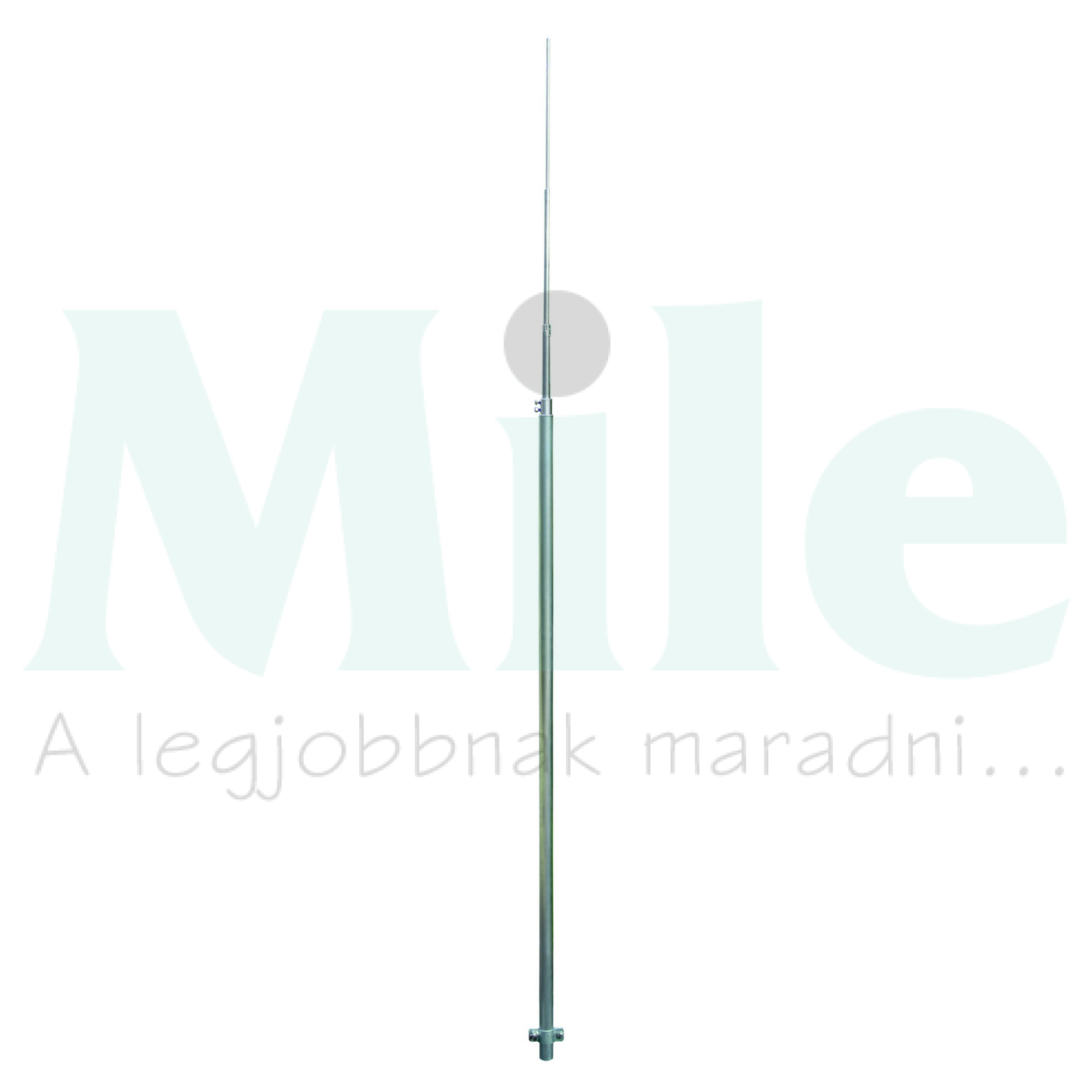 Felfogórúd földelőbilinccsel és KS-összekötővel 4500mm FS D40 22 16 10 4500 KSV V2A DEHN