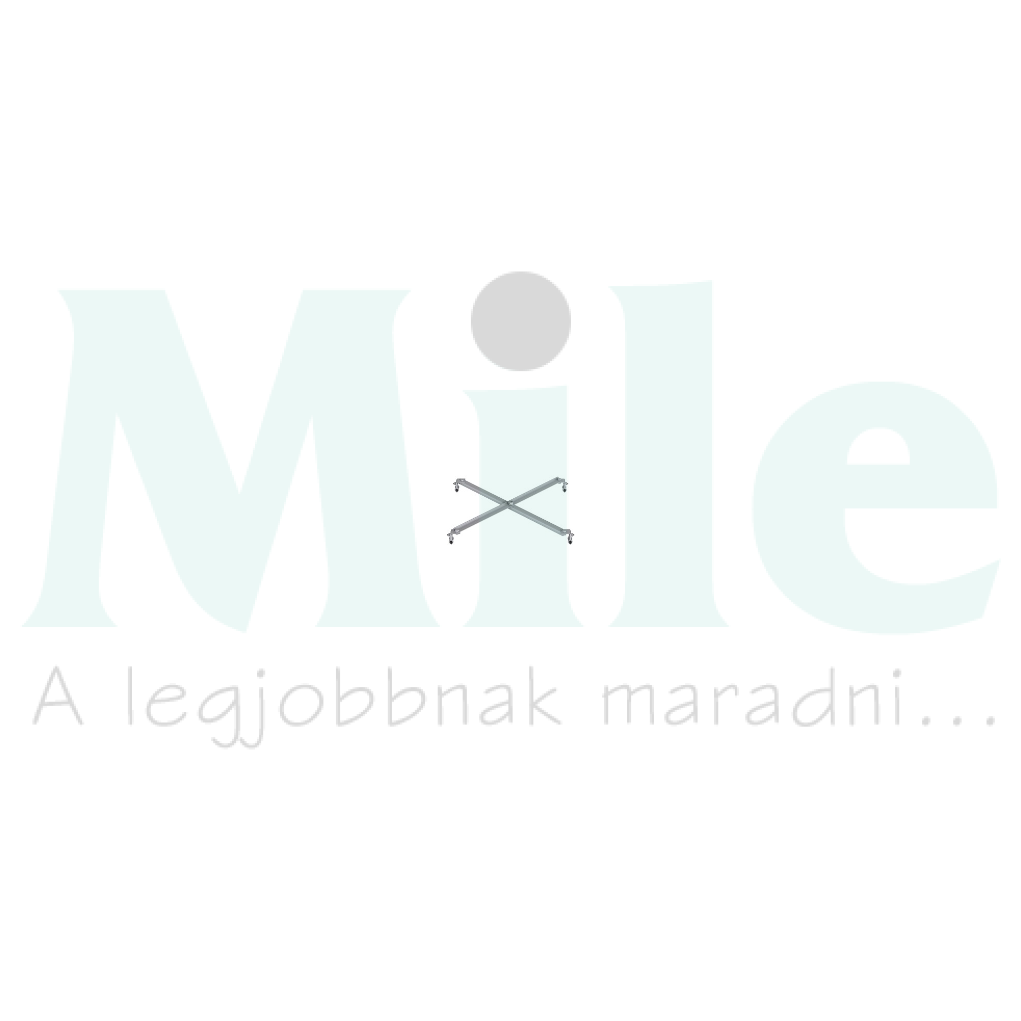 Felfogórúd-tartó 4xKal-Zip-kapocs 16mm nemesacél V2A J.PRÖPSTER