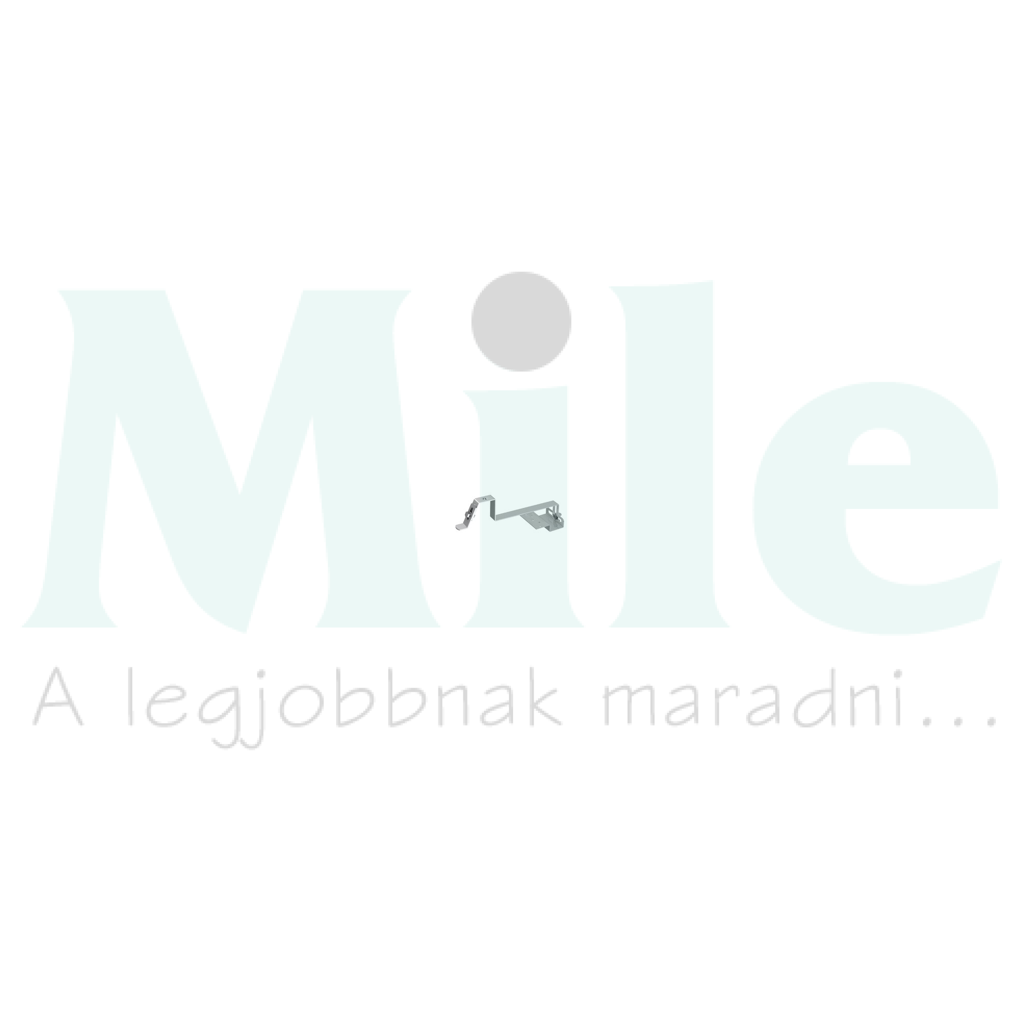 Felfogórúd-tartó cserép alá felfogórúd nélkül 10mm nemesacél V2A J.PRÖPSTER