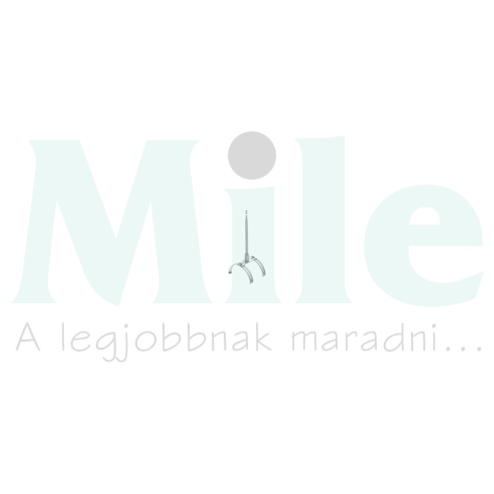 Felfogórúd-tartó gerinccseréphez kezeletlen nemesacél V2A F-FIX-132 OBO-BETTERMANN